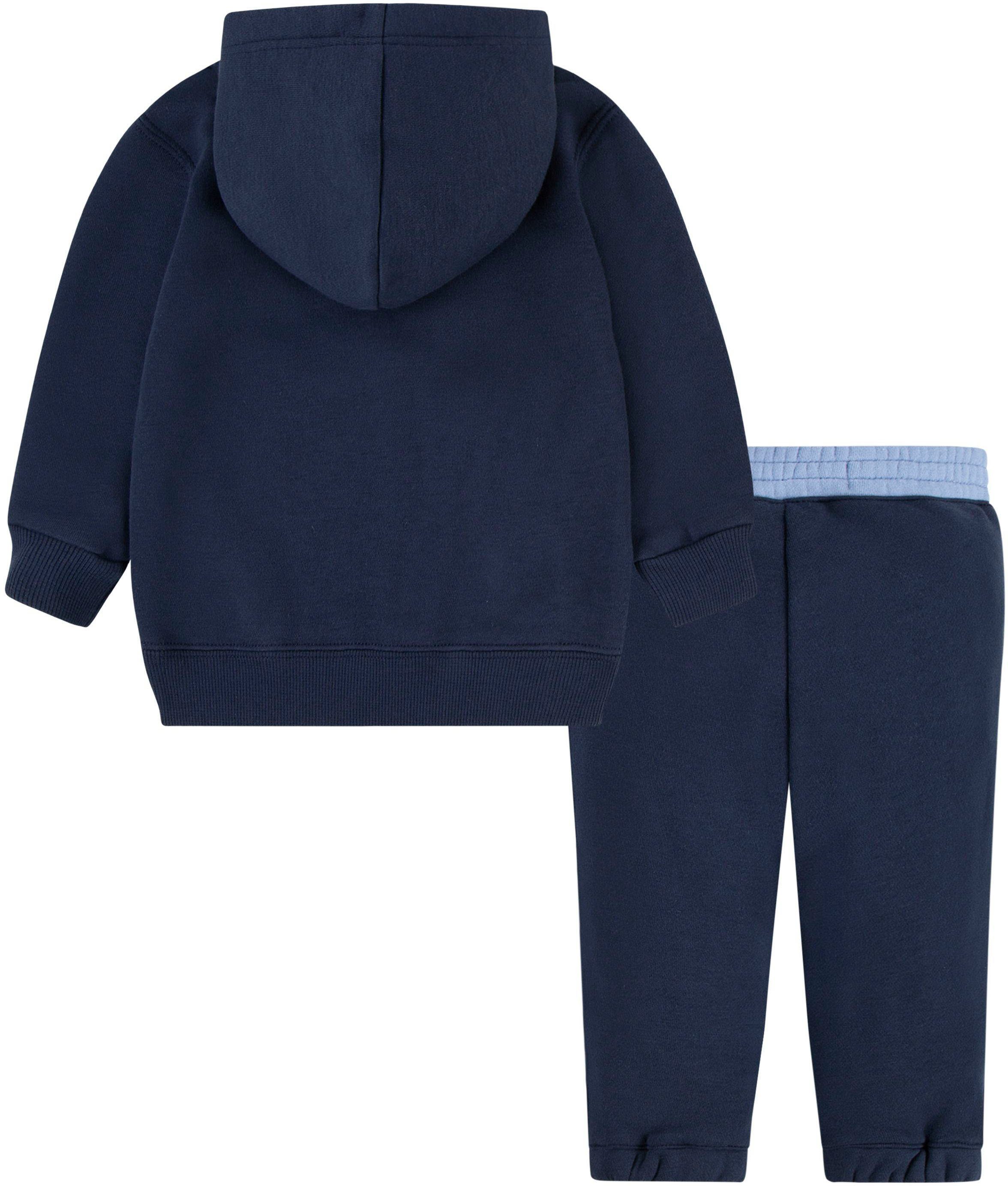 & LVB BOYS SET for COLORBLOCK Levi's® 2-tlg) Kids JOGGER Baby Shorts SPLICED Pullover (Set,
