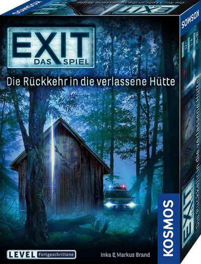 Kosmos Spiel, Gesellschaftsspiel »EXIT - Die Rückkehr in die verlassene Hütte«, Made in Germany