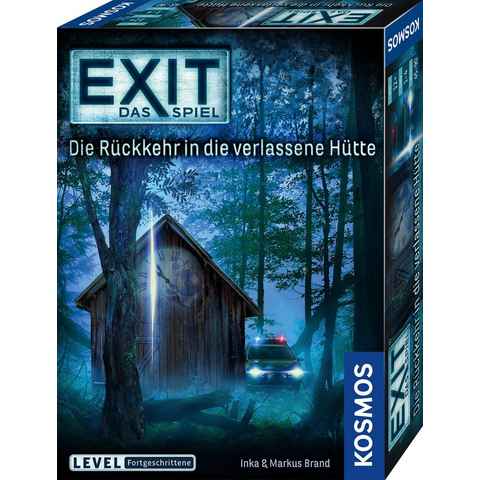 Kosmos Spiel, Gesellschaftsspiel EXIT, Die Rückkehr in die verlassene Hütte, Made in Germany