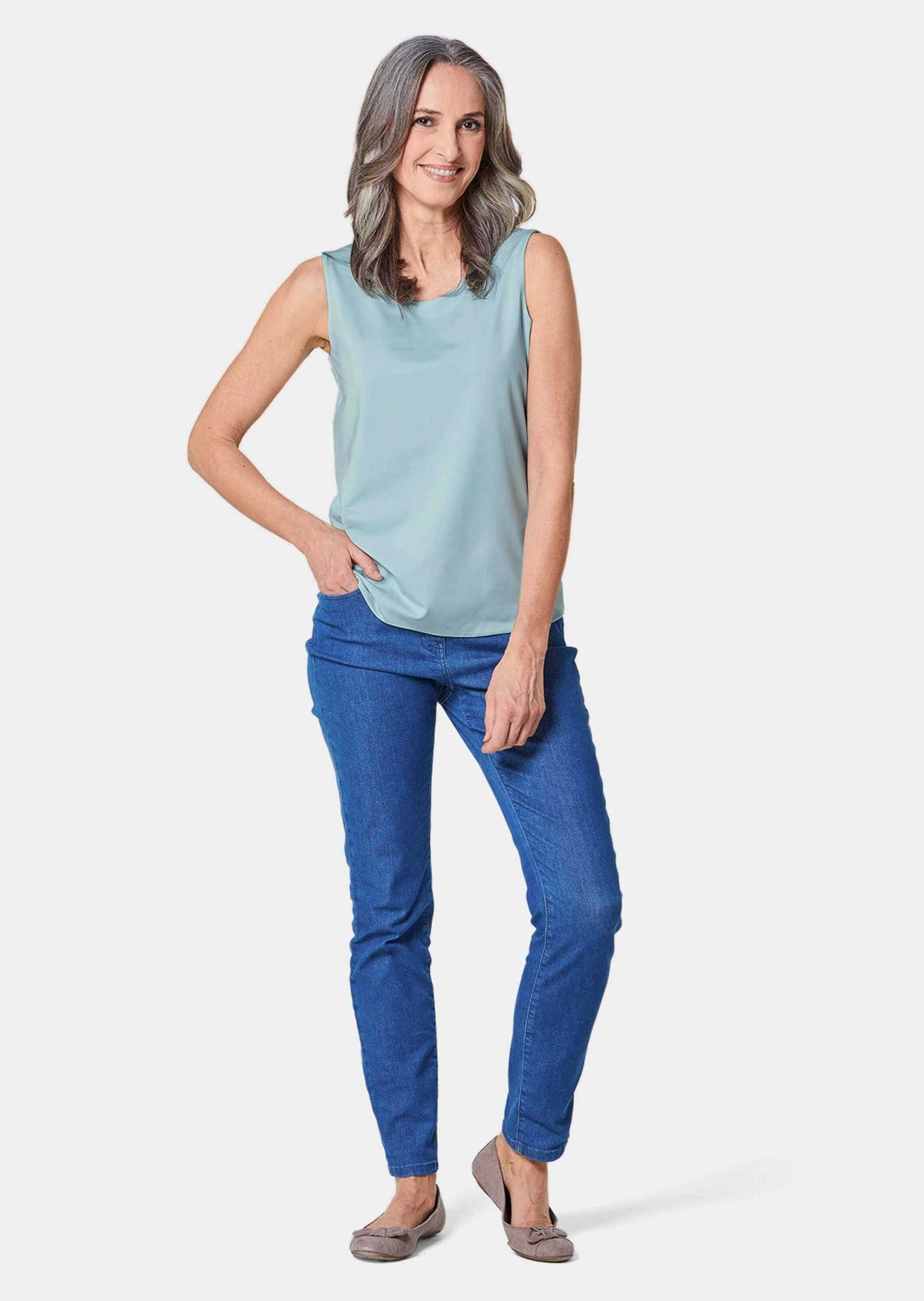 GOLDNER Shirttop Gepflegtes Top in formstabiler günstig online kaufen