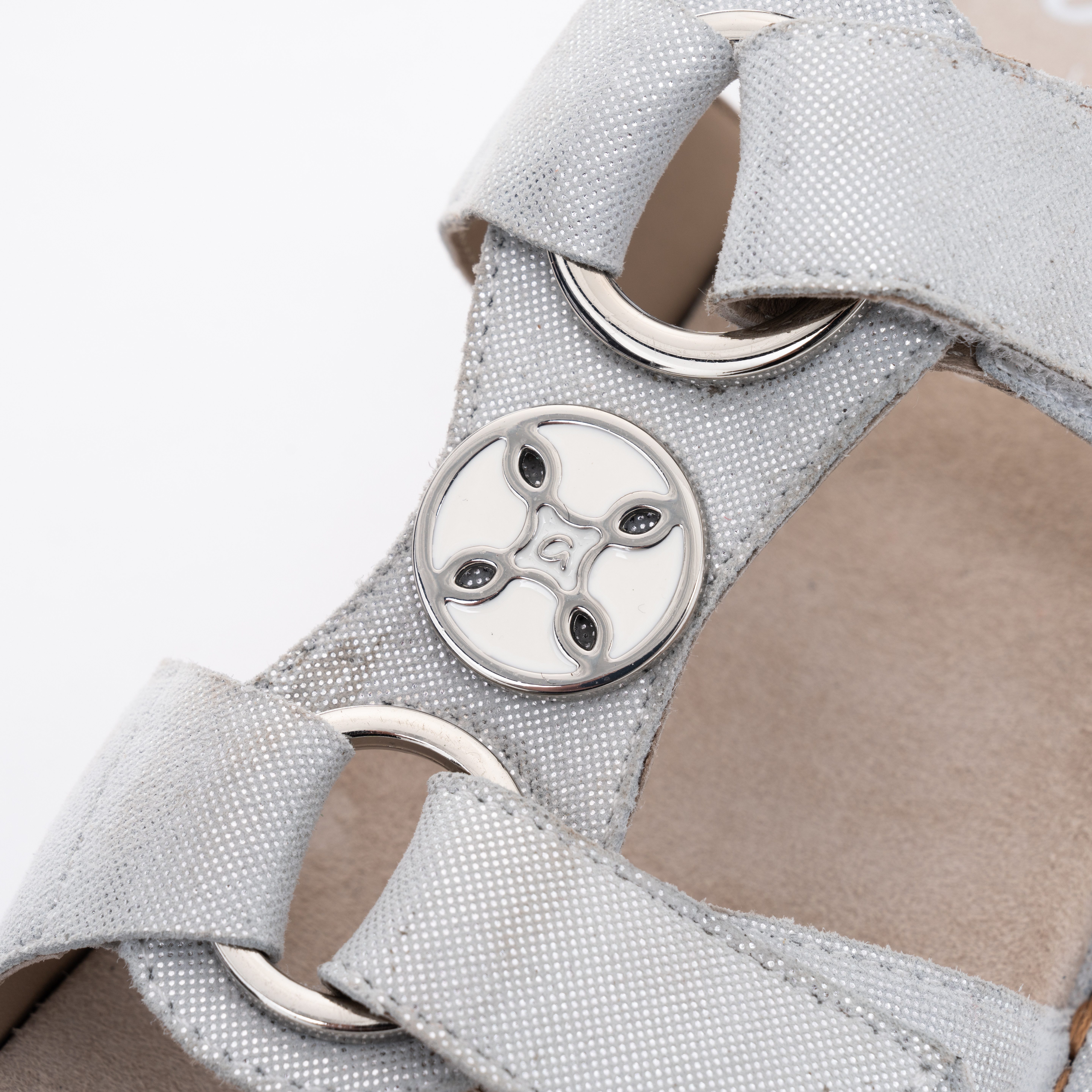 Ara HAWAII Pantolette, Keilabsatz, Sommerschuh, Schlupfschuh mit Schmuckelement