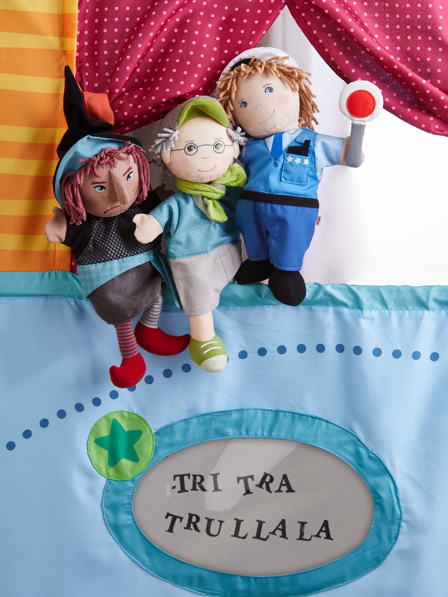 Haba Handpuppe Polizei, 27 cm, unisex neutral