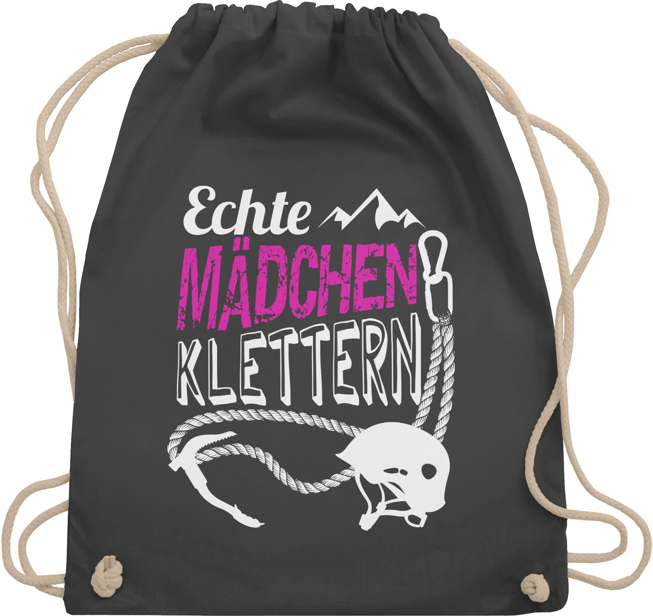 Turnbeutel Echte Mädchen klettern