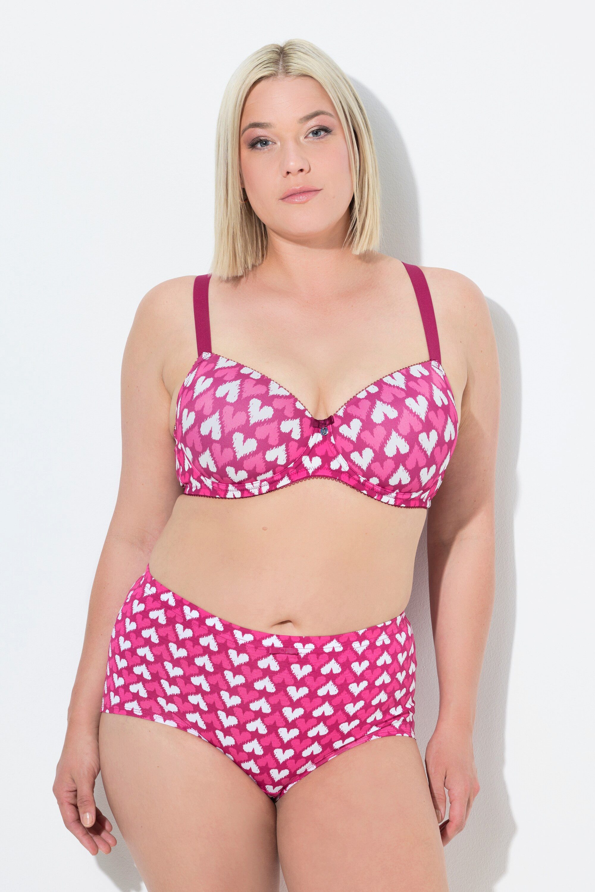 Bügel-BH Bügel-BH Herzen Softcups Cup B - F