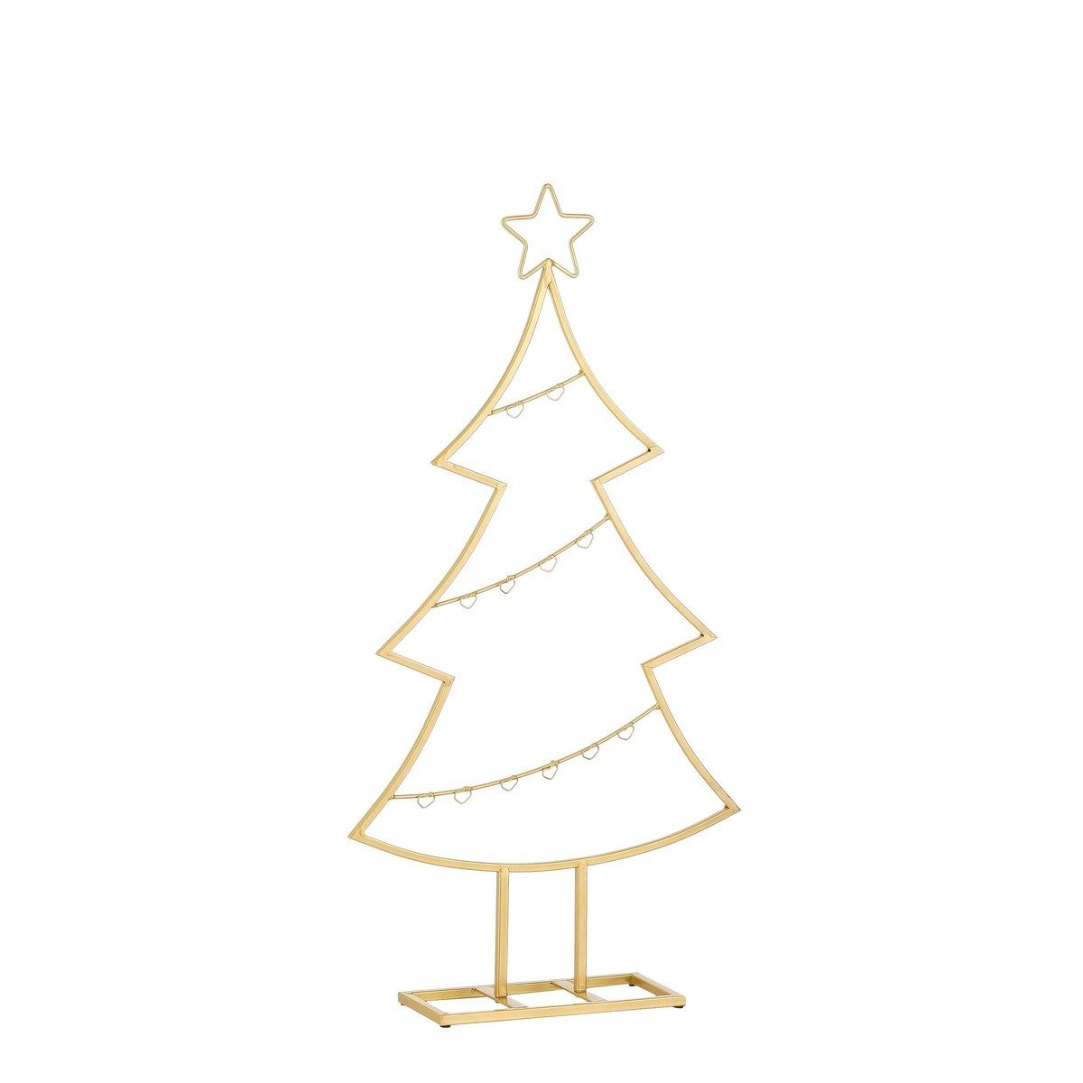 Mica Decorations Hänge-Weihnachtsbaum Mica Decorations Dekoration Baum gold - l40xb12xh78,5cm