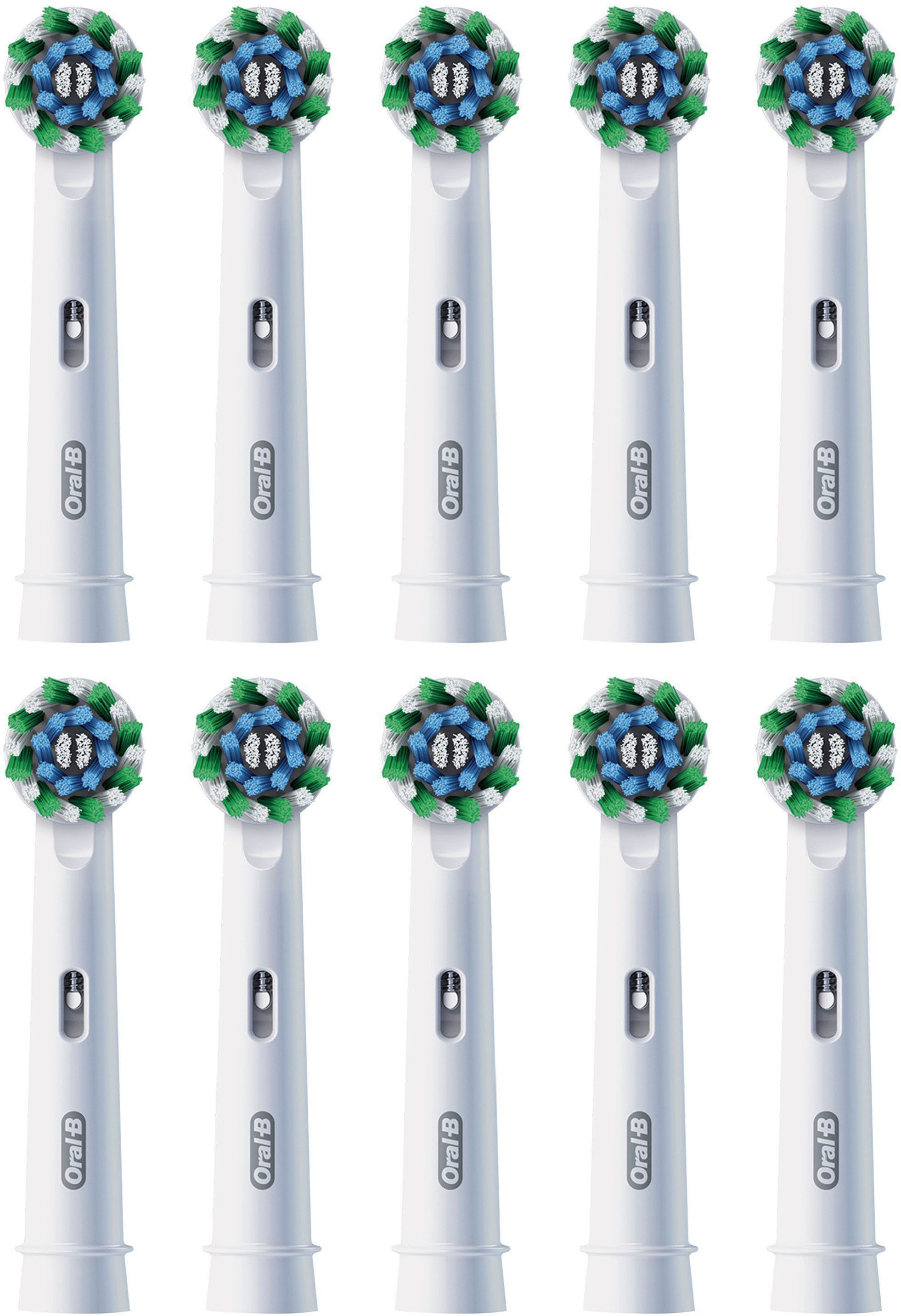Oral-B Aufsteckbürsten Pro CrossAction, X-förmige Borsten