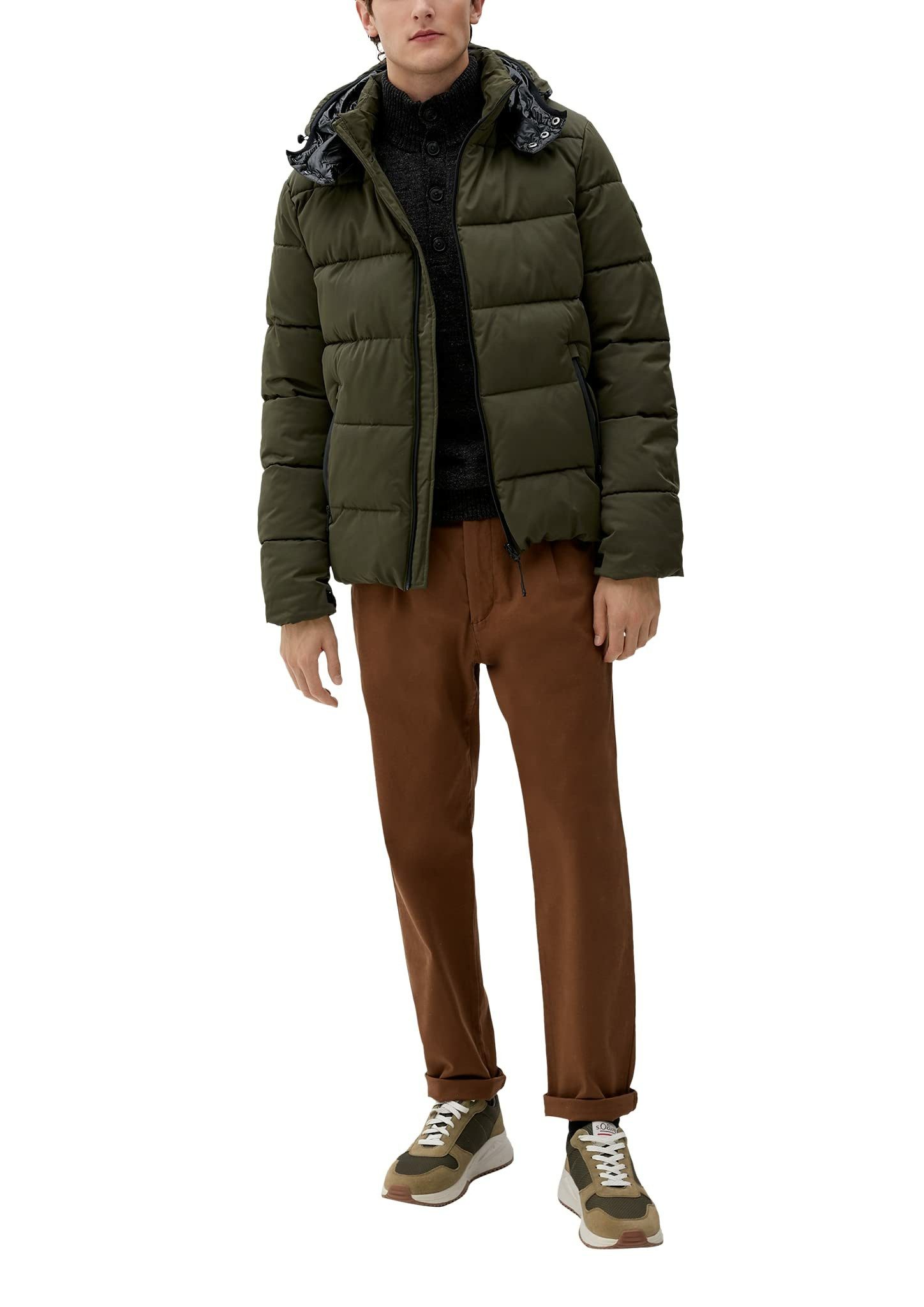 s.Oliver Steppjacke Steppjacke für Herren (1-St)