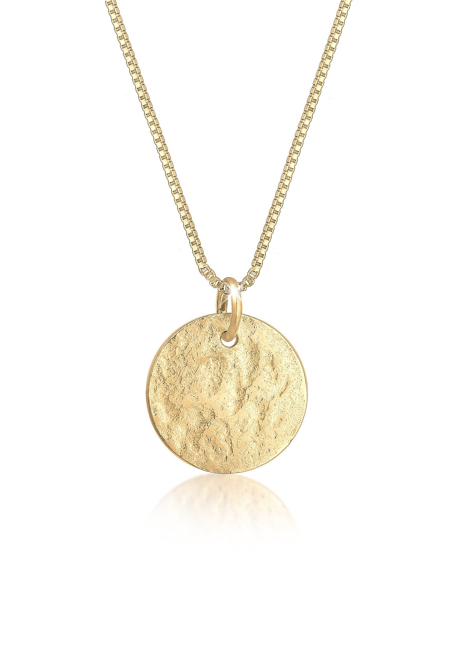 Elli Kette mit Anhänger Plättchen Organic günstig online kaufen