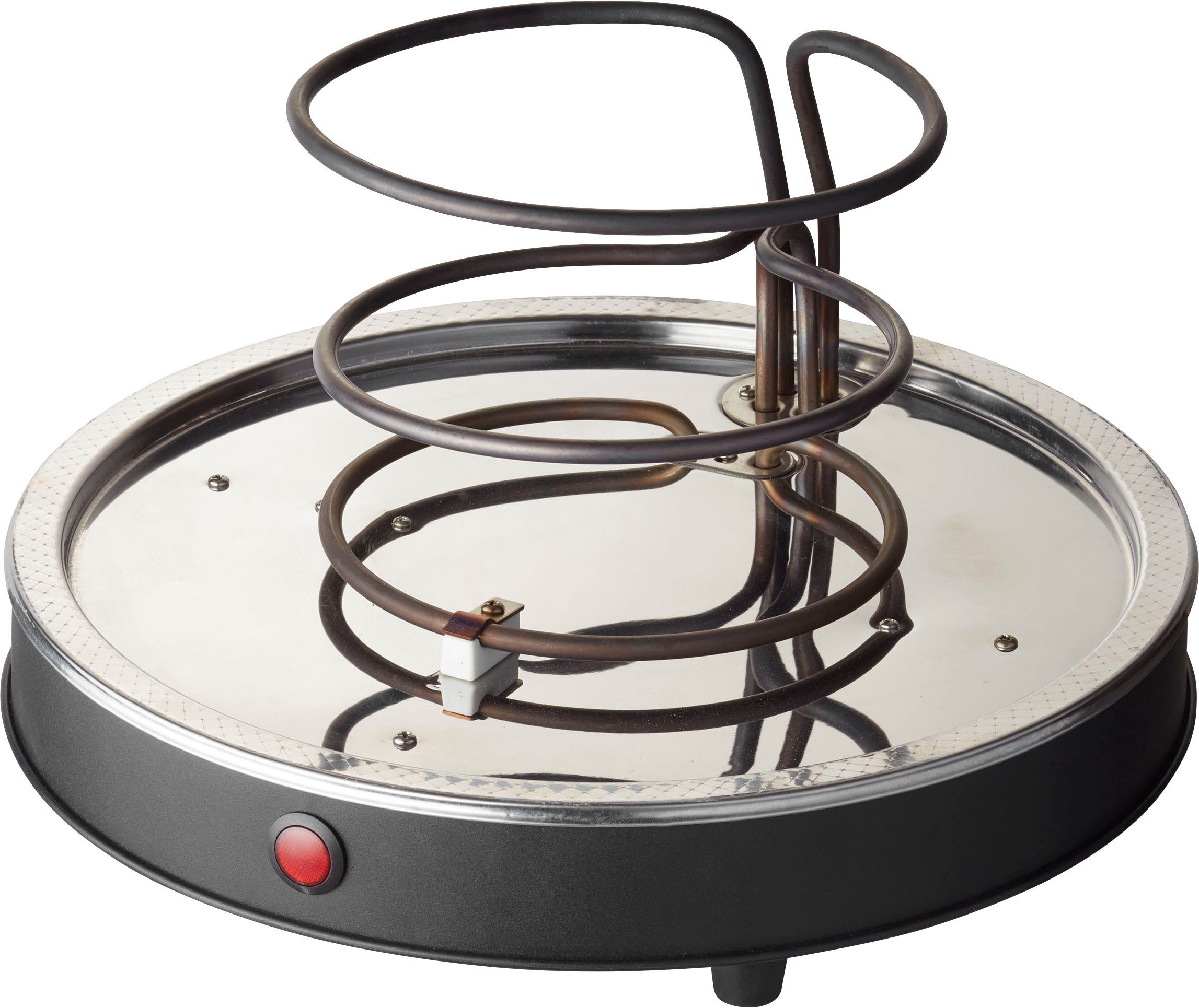 Emerio Pizzaofen PO-116124.1, Mini-Pizzaofen mit 3 Heizkreisläufen