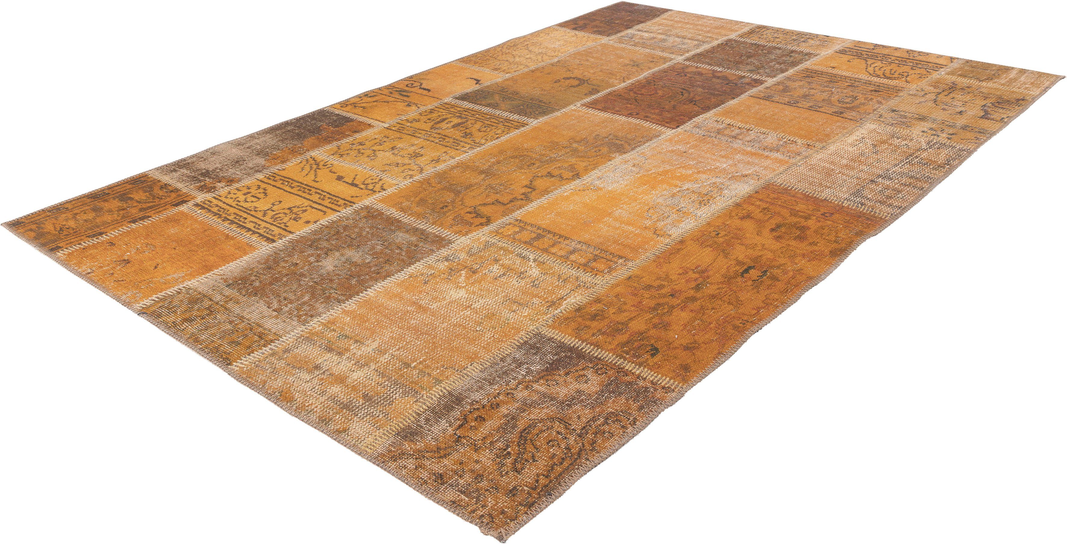 me gusta Teppich Faye 525, rechteckig, Höhe: 6 mm, Flachgewebe, gedrucktes Motiv, Wohnzimmer, Esszimmer