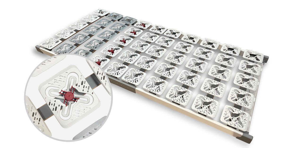 Tellerlattenrost Froli Easy, Froli GmbH & Co. KG, Perfekte Körper und Druckentlastung für optimalen Schlafcomfort