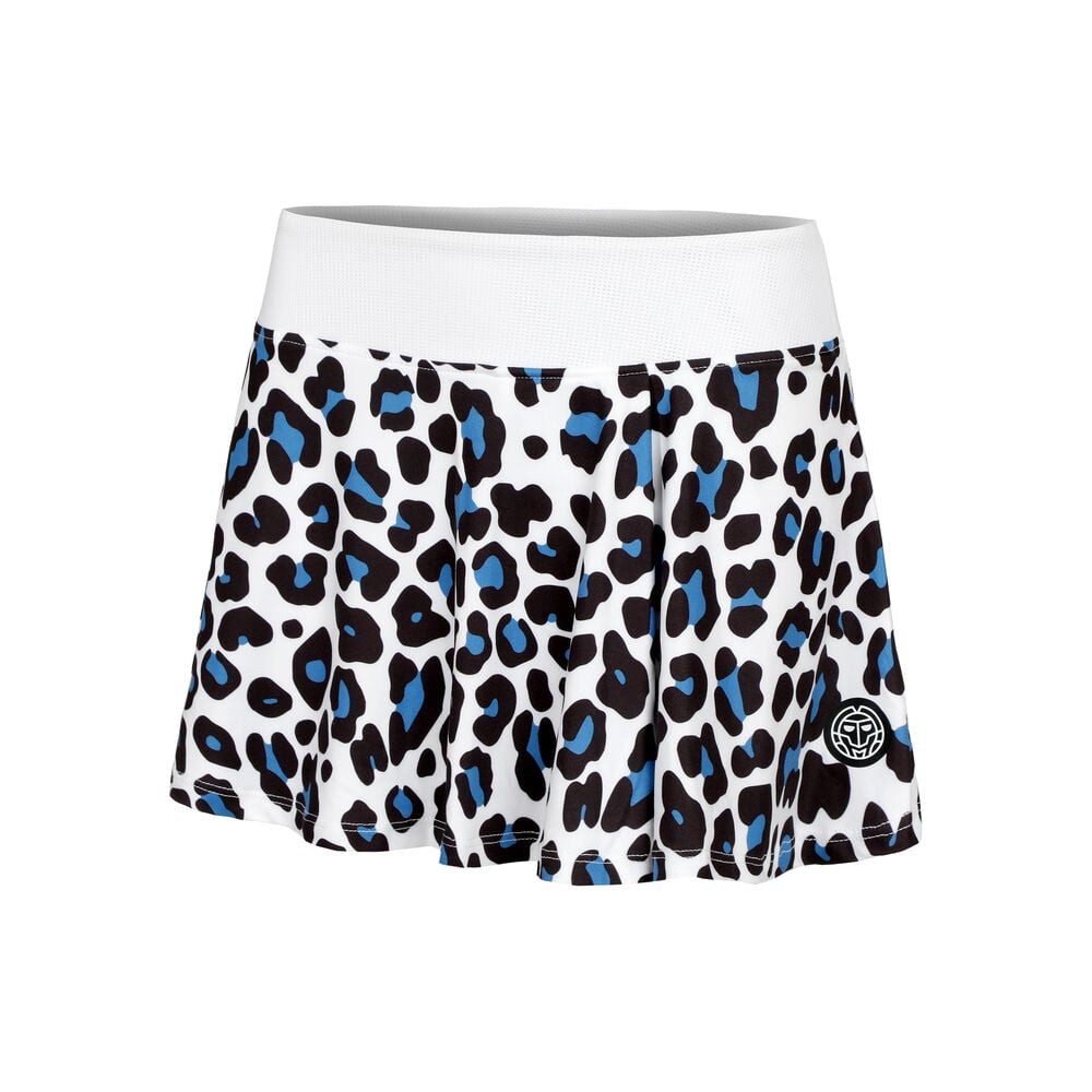 Tennisrock Leoparty Styles Printed Wavy Skort