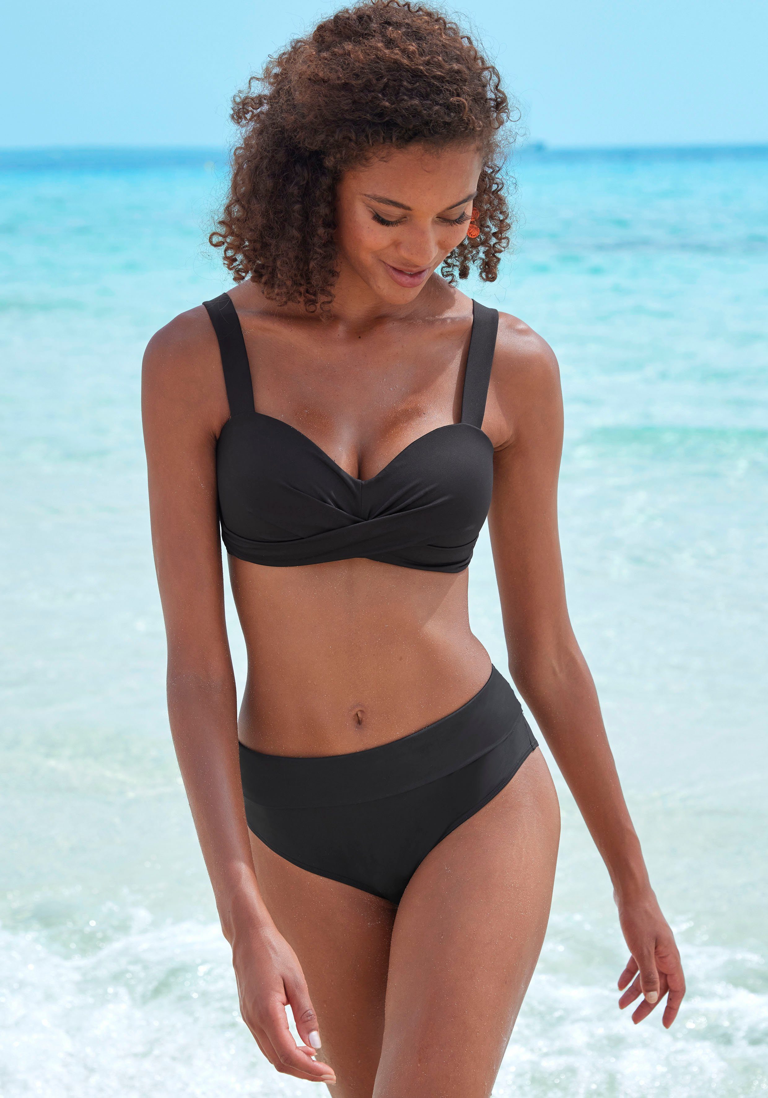 LASCANA Bandeau-Bikini-Top Comfy, mit bequemer Passform ohne Bügel