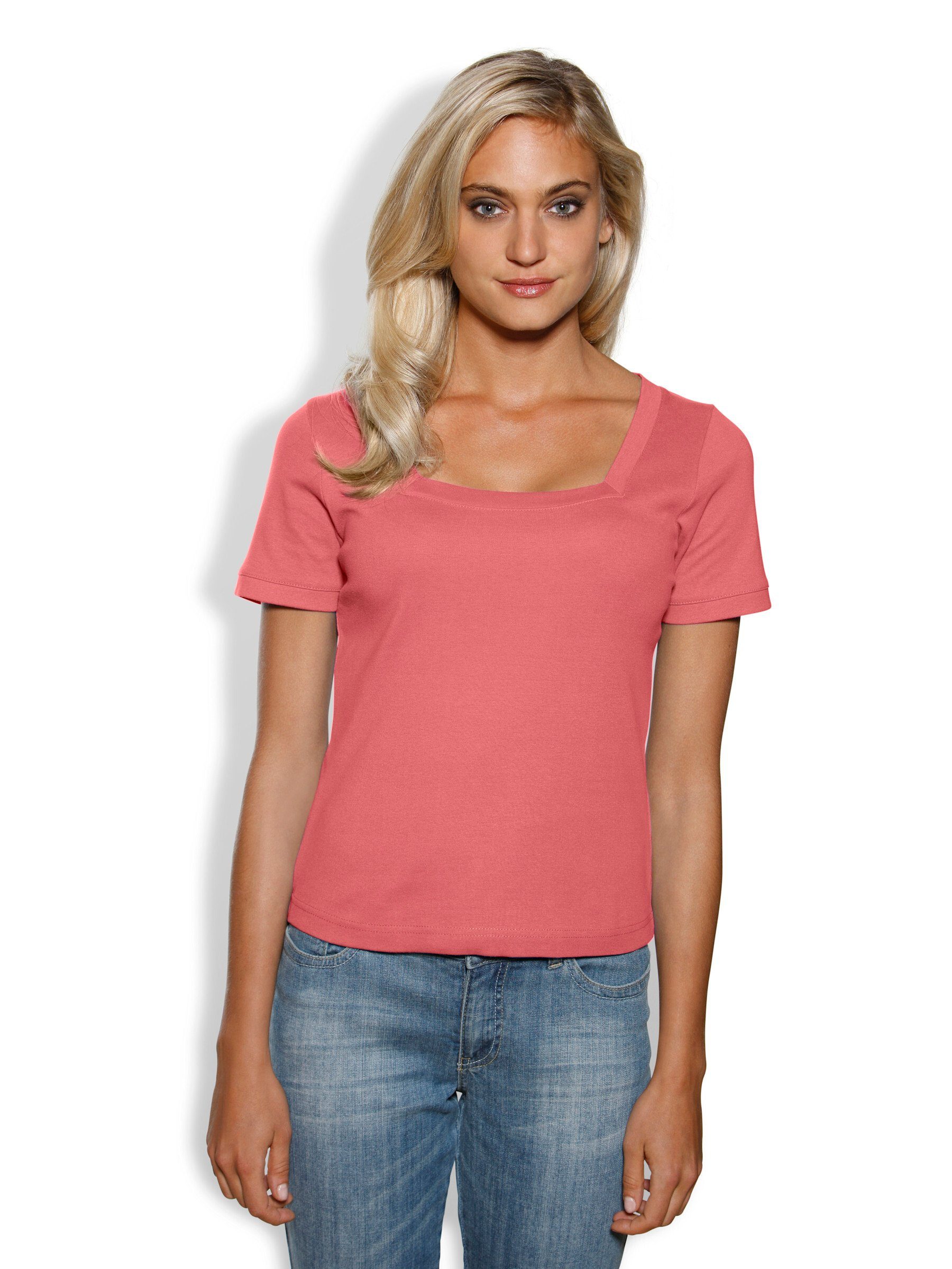 heine T-Shirt Carré-Shirt Kurzarm – Bild 2 von 5