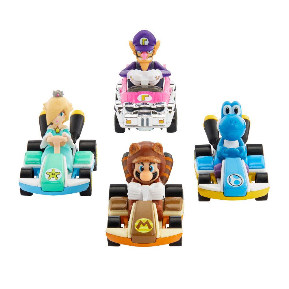 Mattel® Rennbahn-Auto Hot Wheels Super Mario Mario Kart Fahrzeuge sortiert