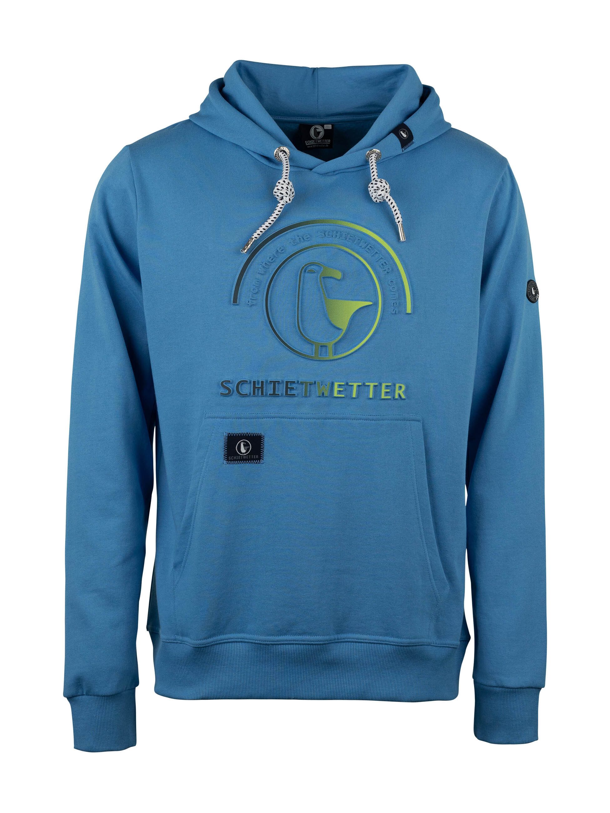 Schietwetter Kapuzenpullover Herren Hoodie Hansi 3D-Logo-Print, günstig online kaufen