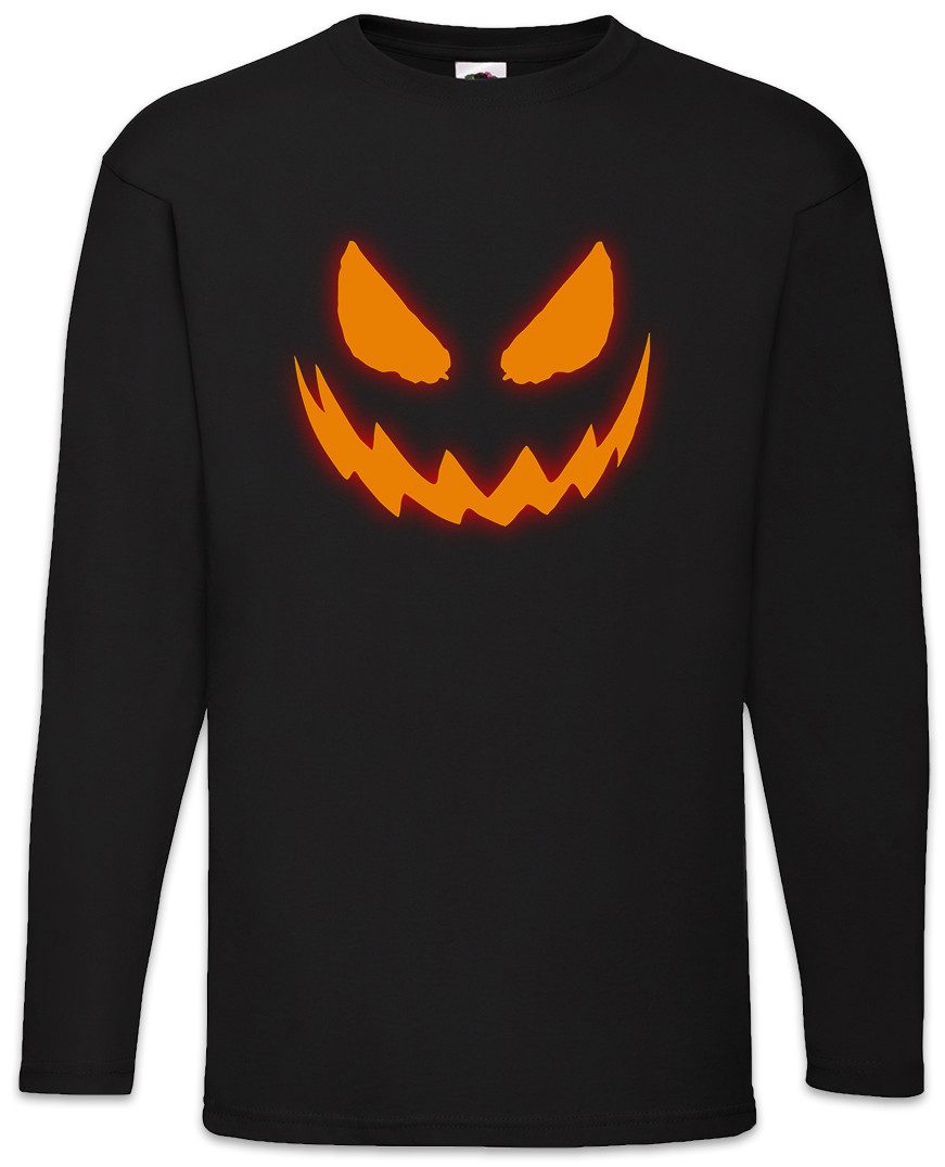 Urban Backwoods Langarmshirt Glowing Halloween Pumpkin I Langarm T-Shirt Kürbis Horror Verkleidung (1-tlg) Trick Treat Samhain Costume