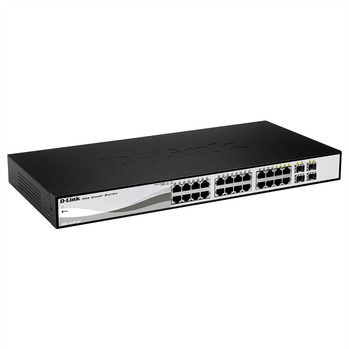 D-Link DGS-1210-24P 24-Port Web Smart Gigabit PoE Switch Netzwerk-Switch