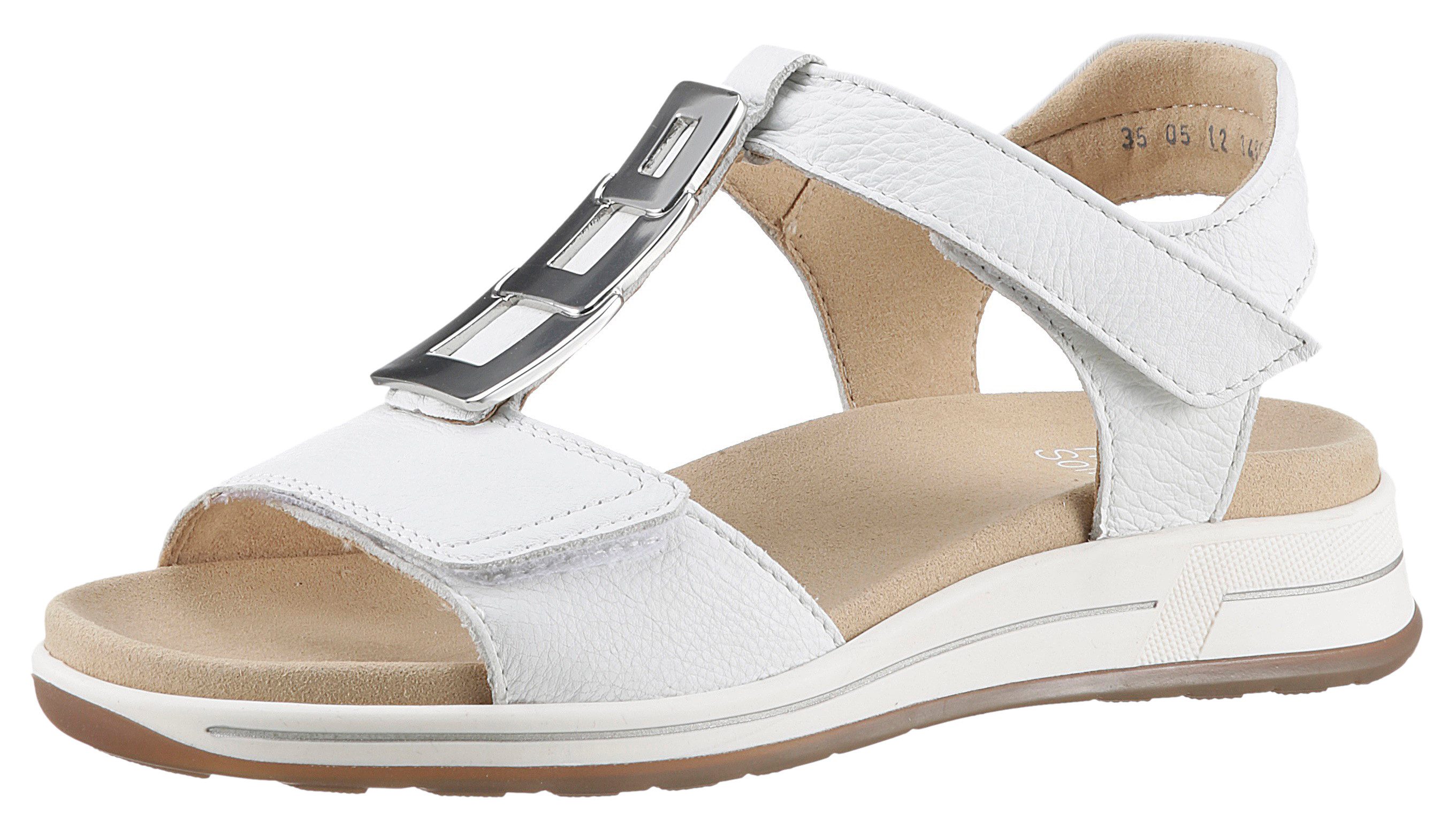 Ara OSAKA-S Sandalette, Sommerschuh, Sandale, Keilabsatz, in Komfortweite H (sehr weit)