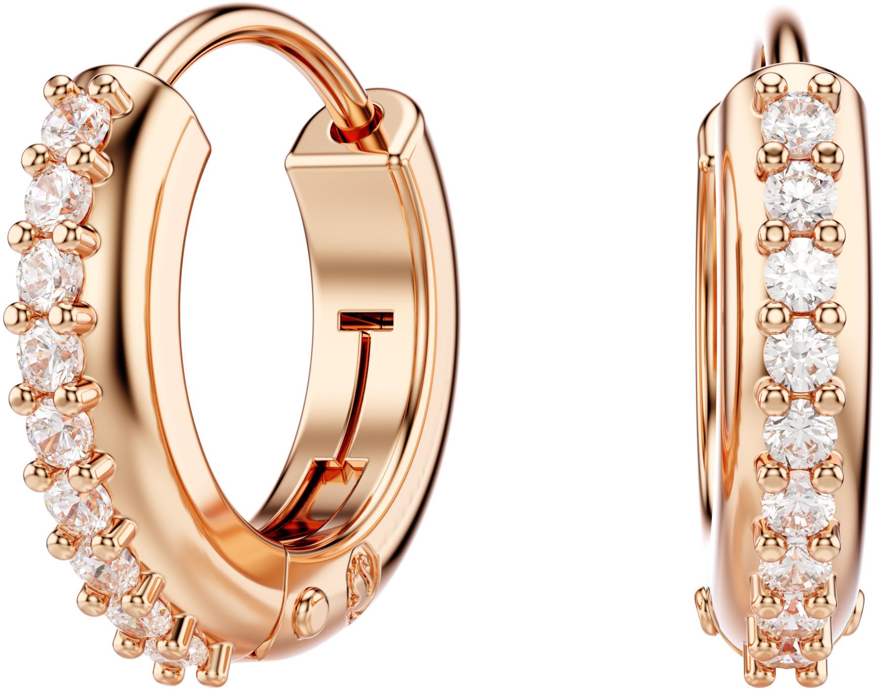 Swarovski Paar Сережки-кільця Schmuck Geschenk Matrix Сережки, mit Swarovski® Zirkonia (synth)