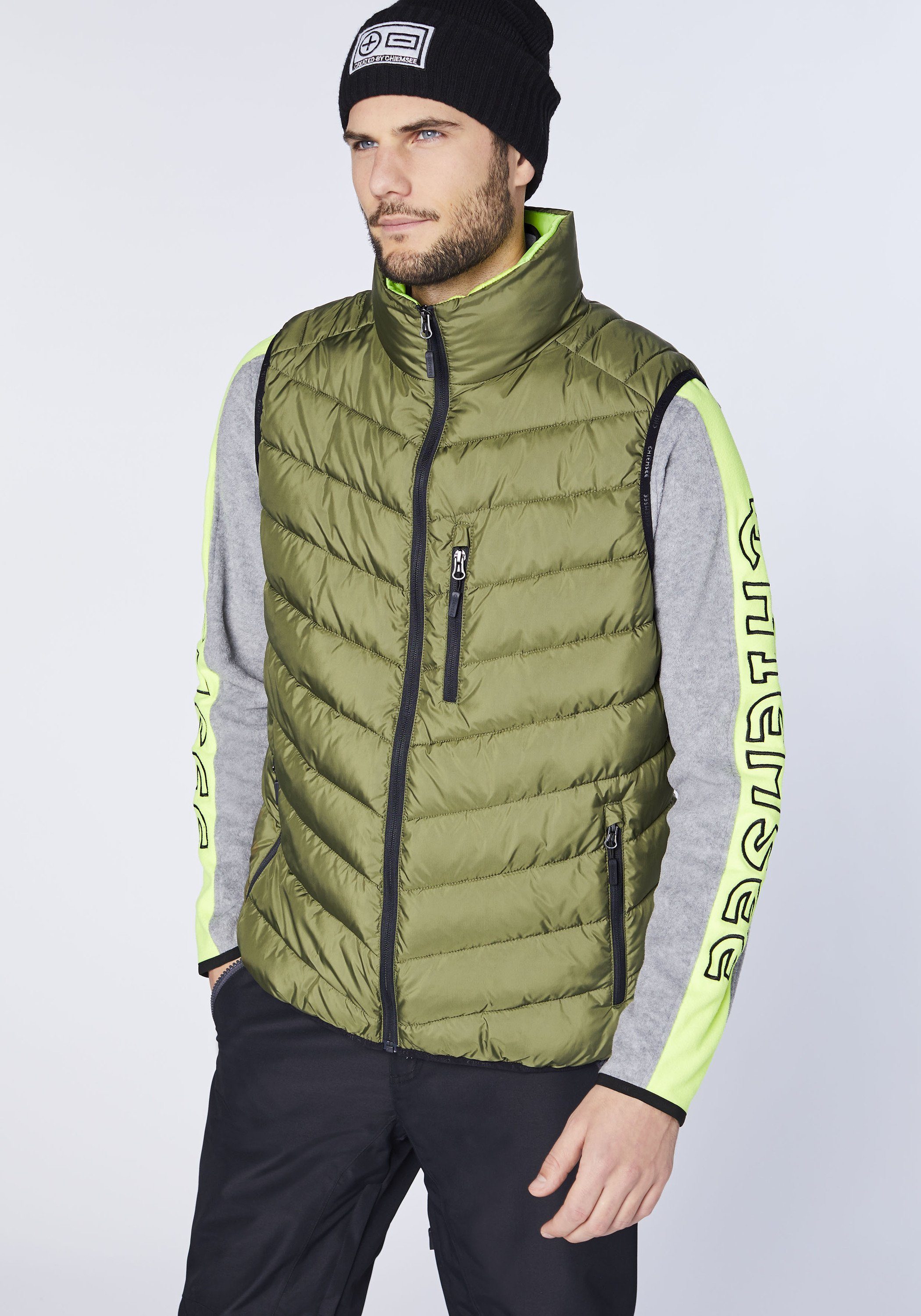 Chiemsee Steppweste Weste in trendiger Stepp-Optik 1 (1-tlg)