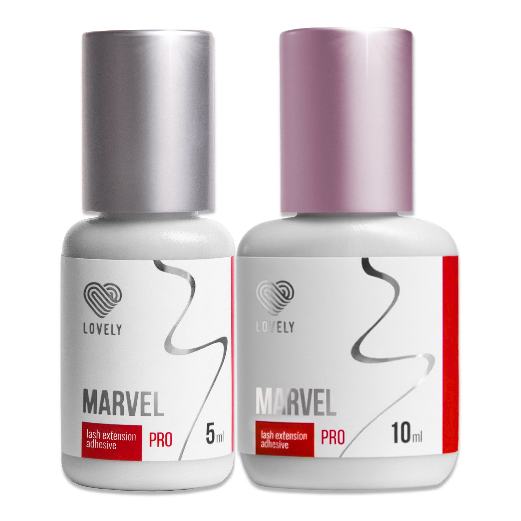 Lovely Wimpernkleber Lovely Wimpernkleber Marvel 5ml & 10ml für Wimpernverlängerung, Für professionelle WImpernverlängerung, Schnelle Trocknungszeit