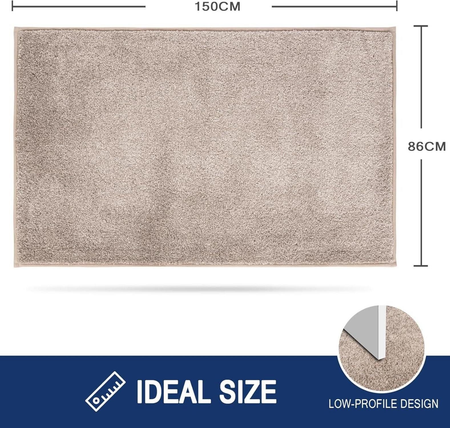 FCSDETAIL Fußmatte Schmutzfangmatte 86x150 cm rutschfest günstig online kaufen