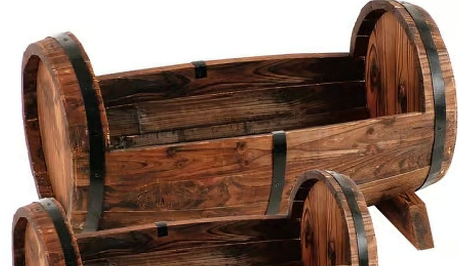 sesua Blumenkasten Holz Pflanzfässer massiv Blumentopf günstig online kaufen