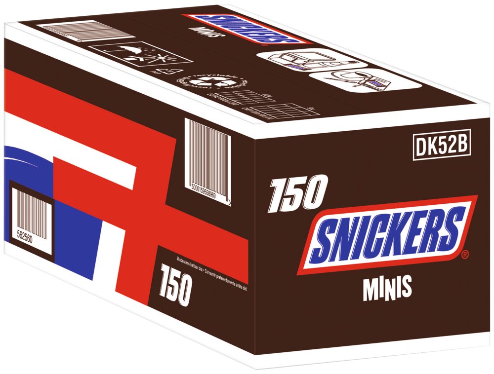 Mars Süßigkeit SNICKERS Minis 150x18g Catering