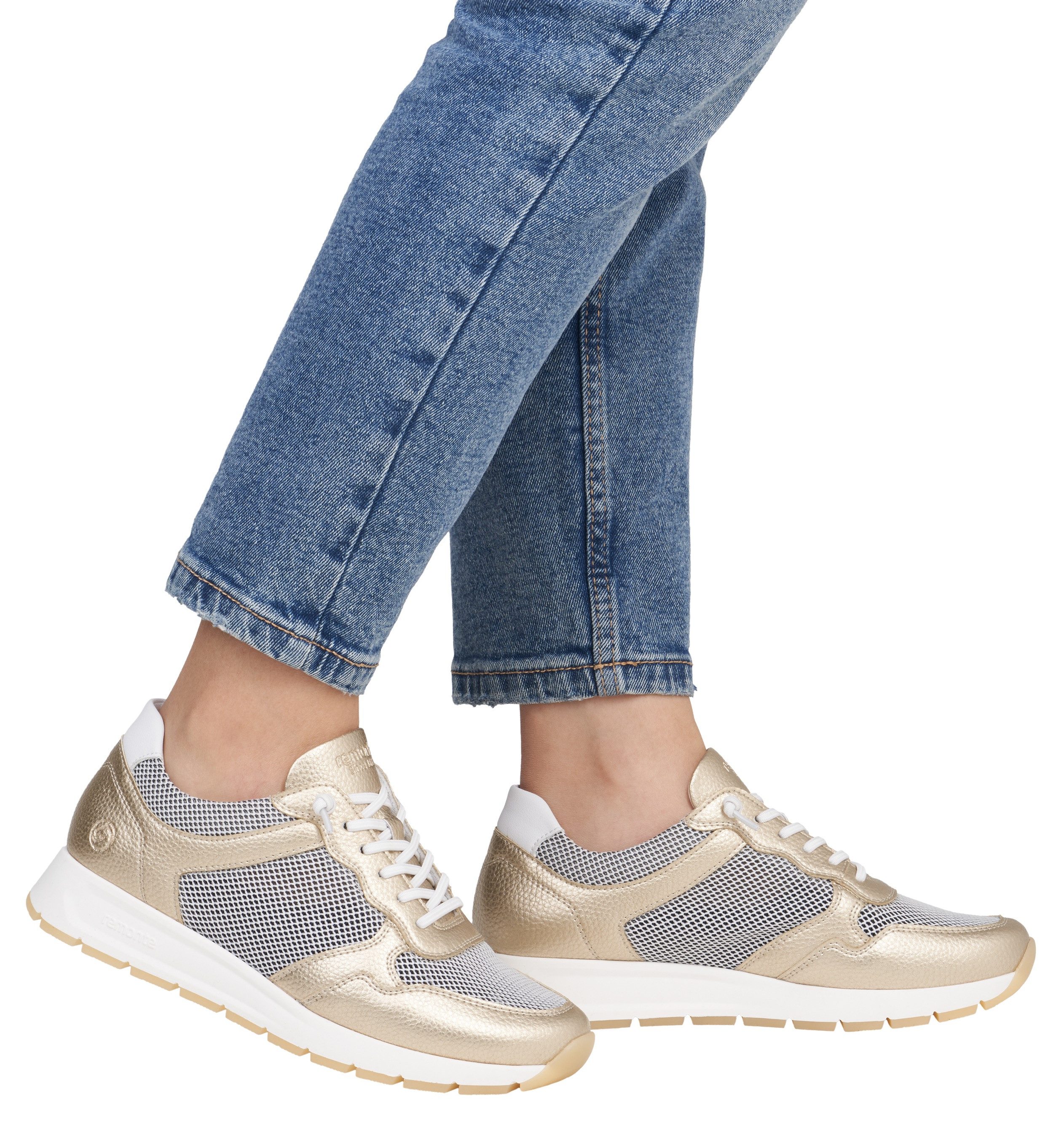 Remonte Slip-On Sneaker, Freizeitschuh, Halbschuh, Schnürer mit Schaftrandp günstig online kaufen