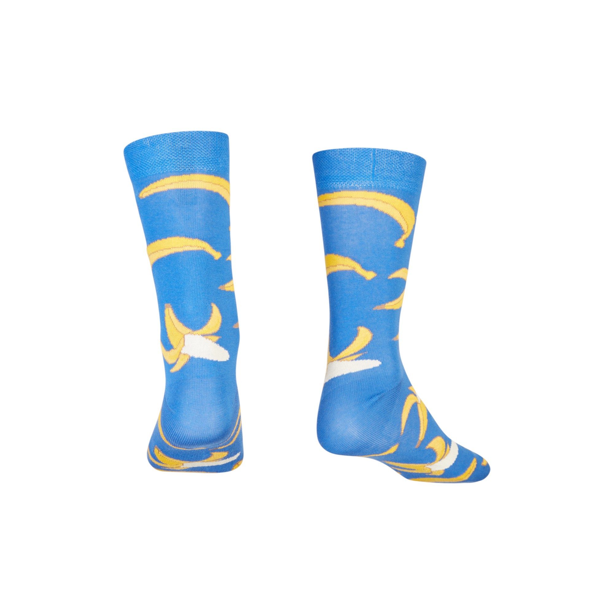AbgeStrumpft Freizeitsocken Abgestrumpft Socken Banane (1 Paar, 1-Paar, 1 Paar) lustiges Design