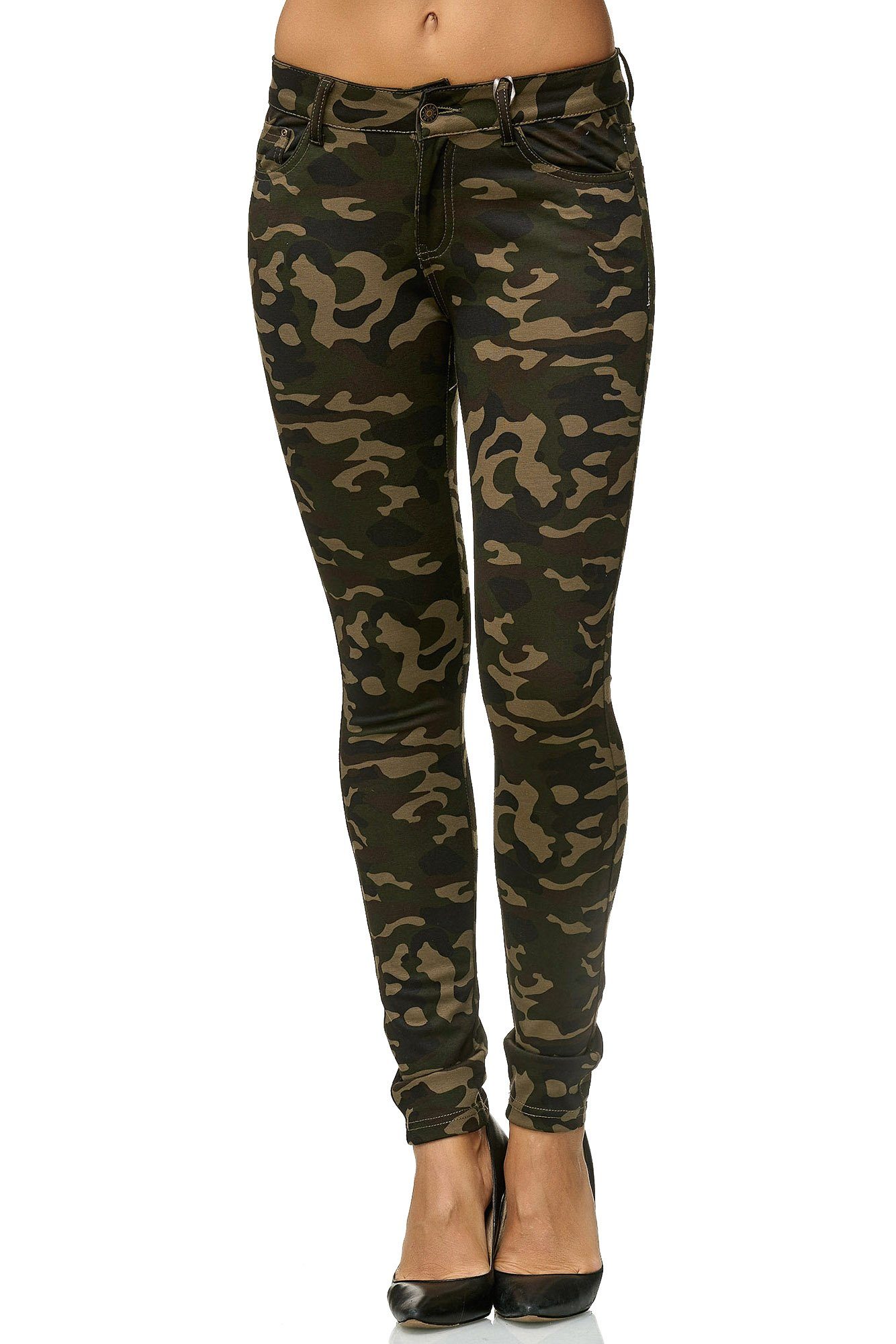 Elara Jeggings Elara Damen Stretch Hose günstig online kaufen