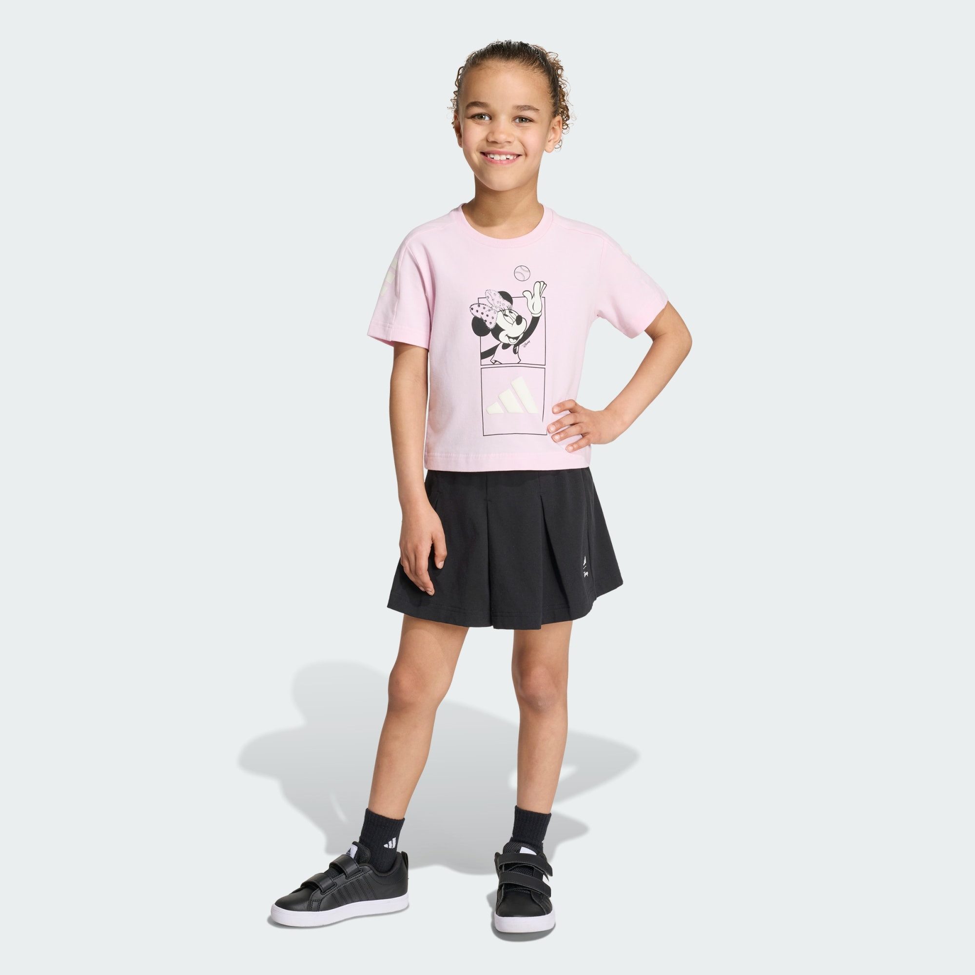 Trainingsanzug ADIDAS DISNEY MINNIE MAUS SET, T-SHIRT UND SHORTS