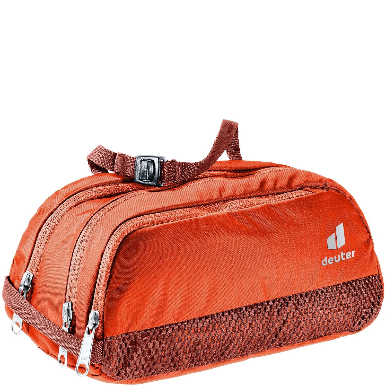 Reisetasche Deuter Reise Waschtasche Wash Bag Tour II papaya-redwood