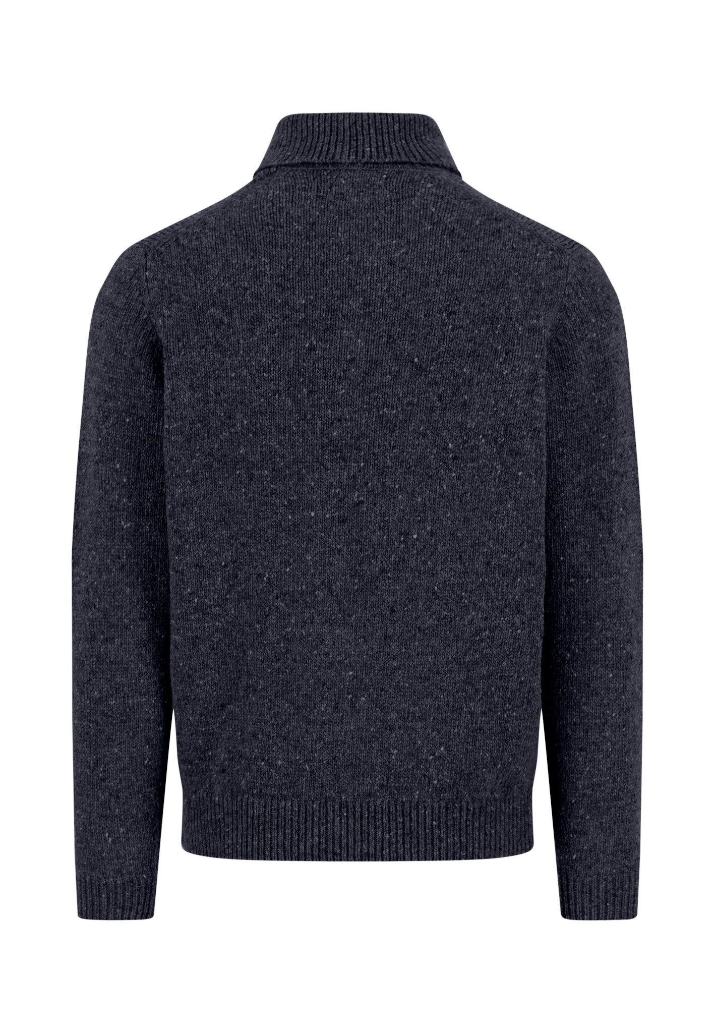 FYNCH-HATTON Rollkragenpullover im Strick-Look meliert günstig online kaufen