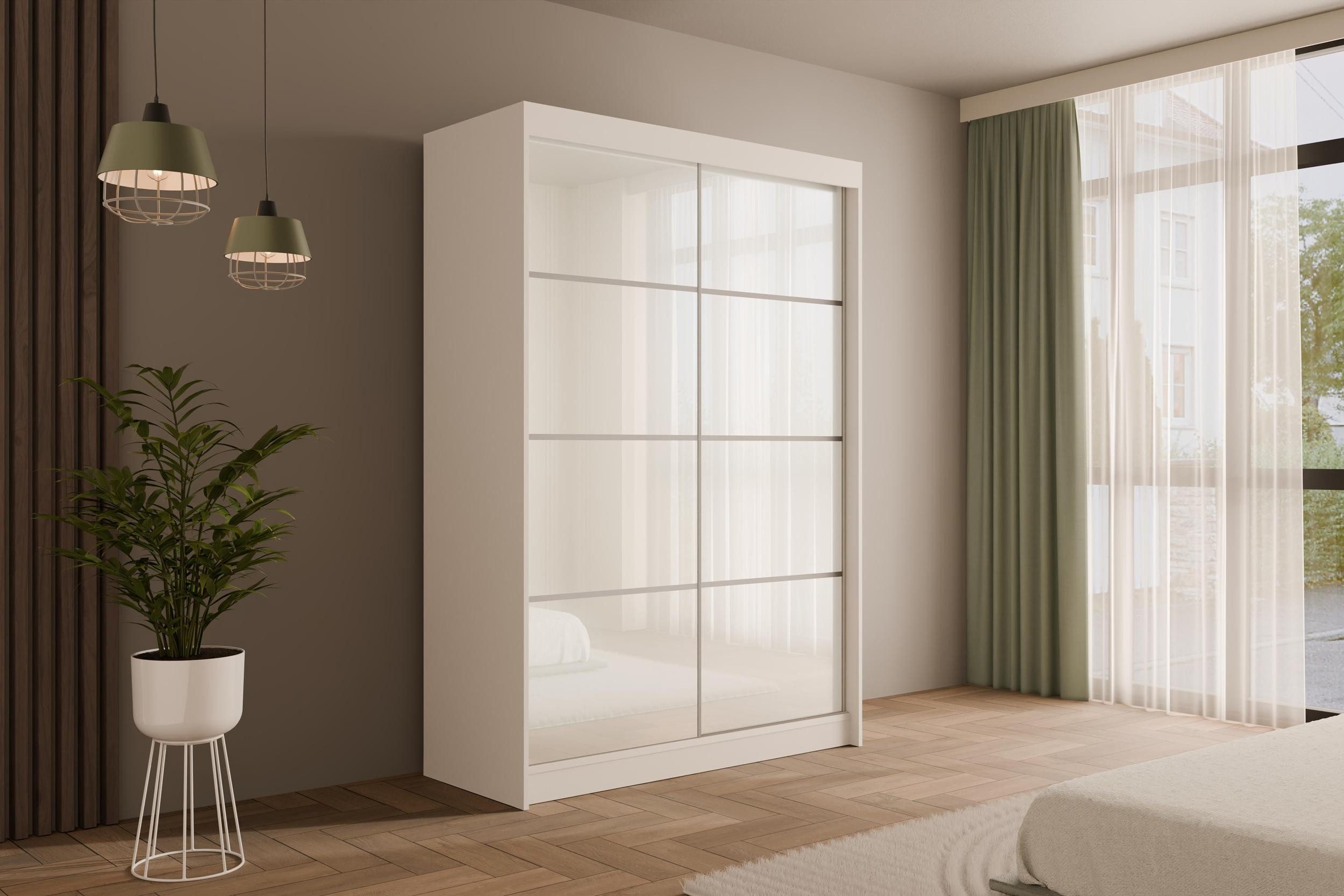ALTDECOR Schiebetürenschrank PEKA3 (Kleiderschrank Garderobenschrank mit günstig online kaufen