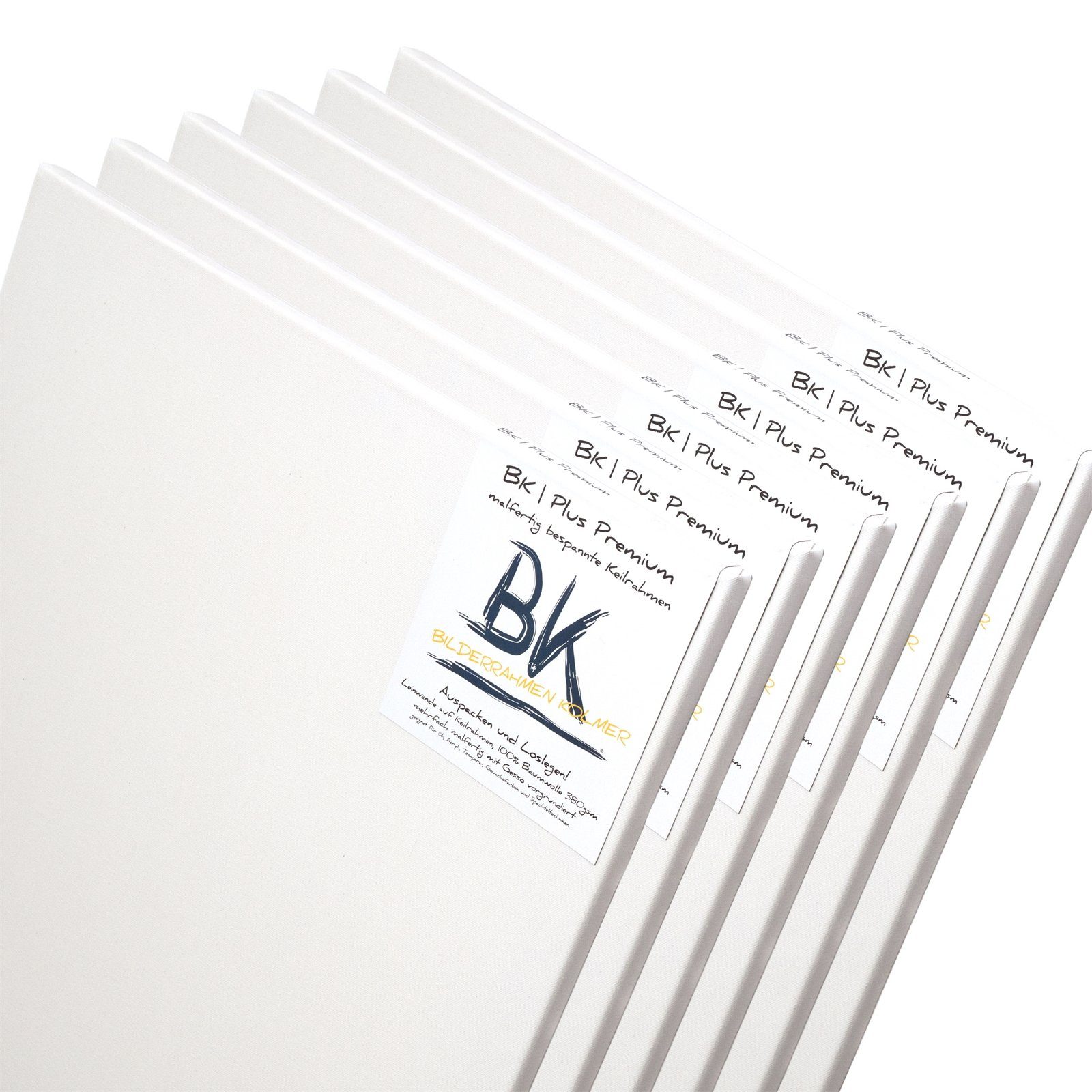 BK BILDERRAHMEN KOLMER Носилка 6 B.K. PLUS Leinwände, 70x120 cm, auf Носилка, 100% Baumwolle, Malfertig. Einfach auspacken und loslegen.