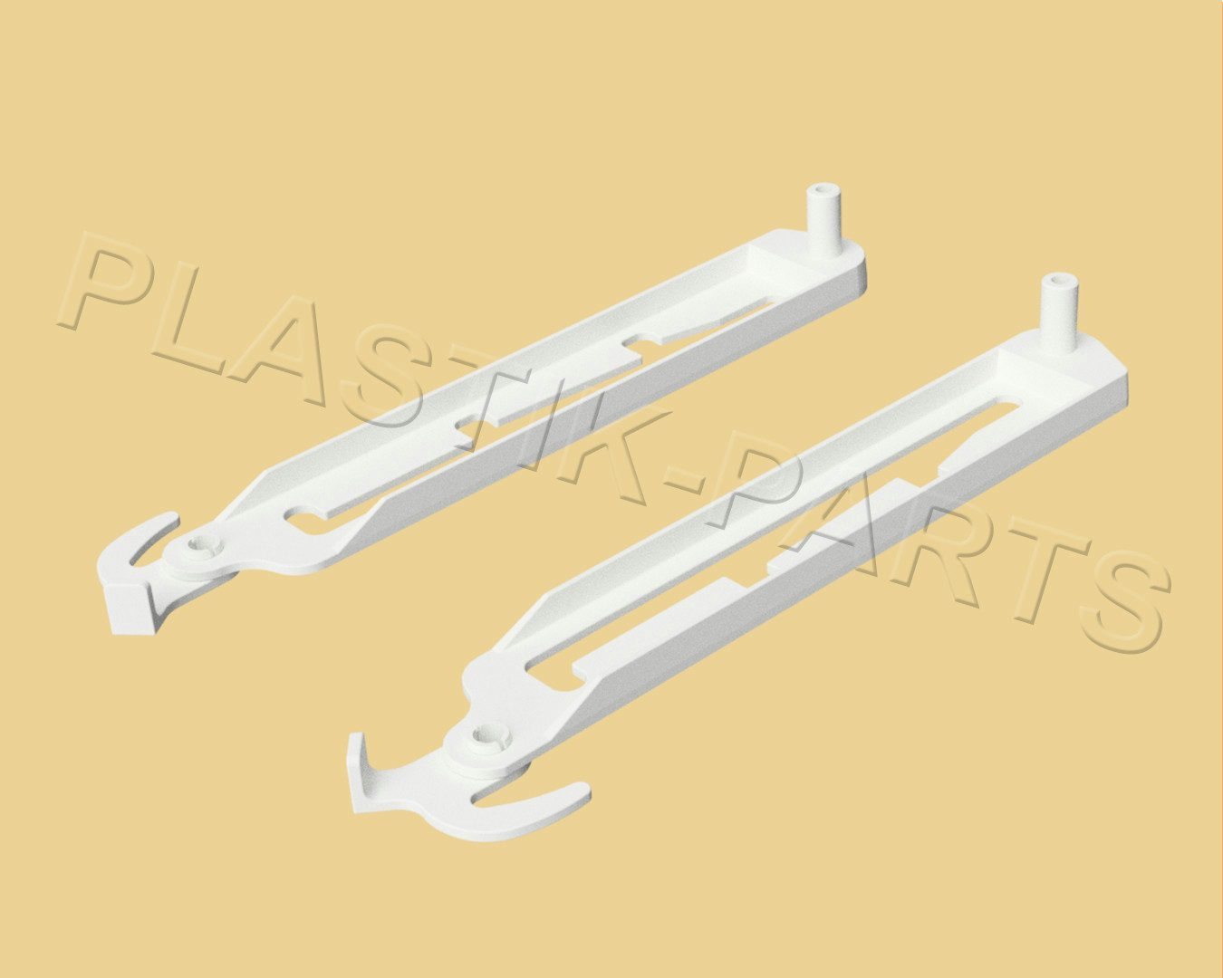 Plastik Parts Kunststofffenster 235mm Kippschere Kellerfenster günstig online kaufen