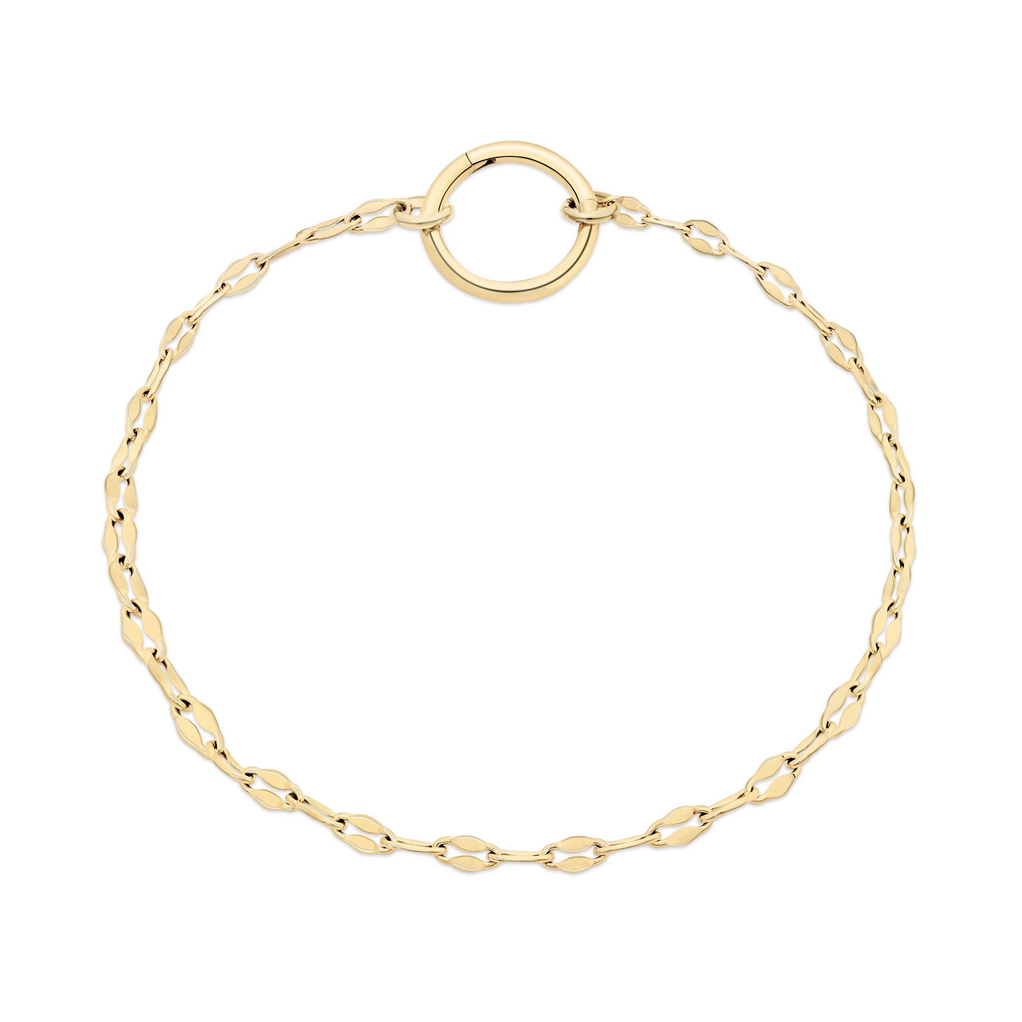 Tamaris Charm-Armband Schmuck Geschenk Edelstahl Charm Armkette Lip Chain