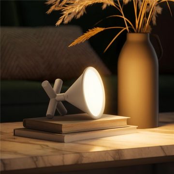 Umbra Cono Smarte Lampe, Tragbar mit Nanoleaf Technologie in Grau