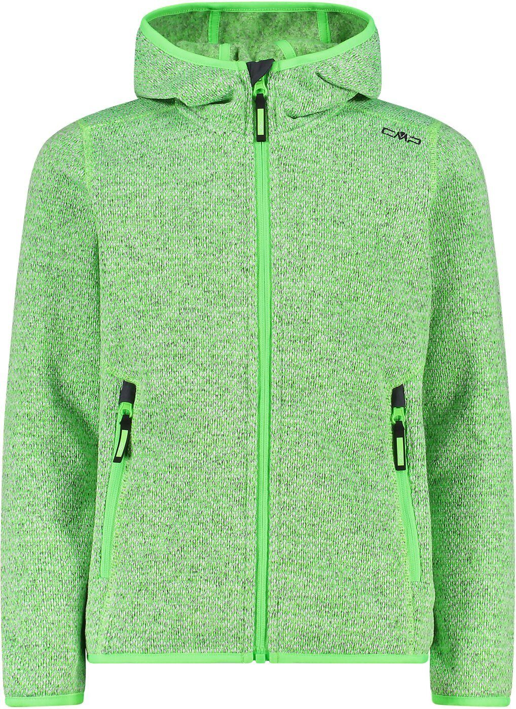 CMP Funktionsjacke HOOD FIX JACKET FLUO-TITANIO KID MELA G