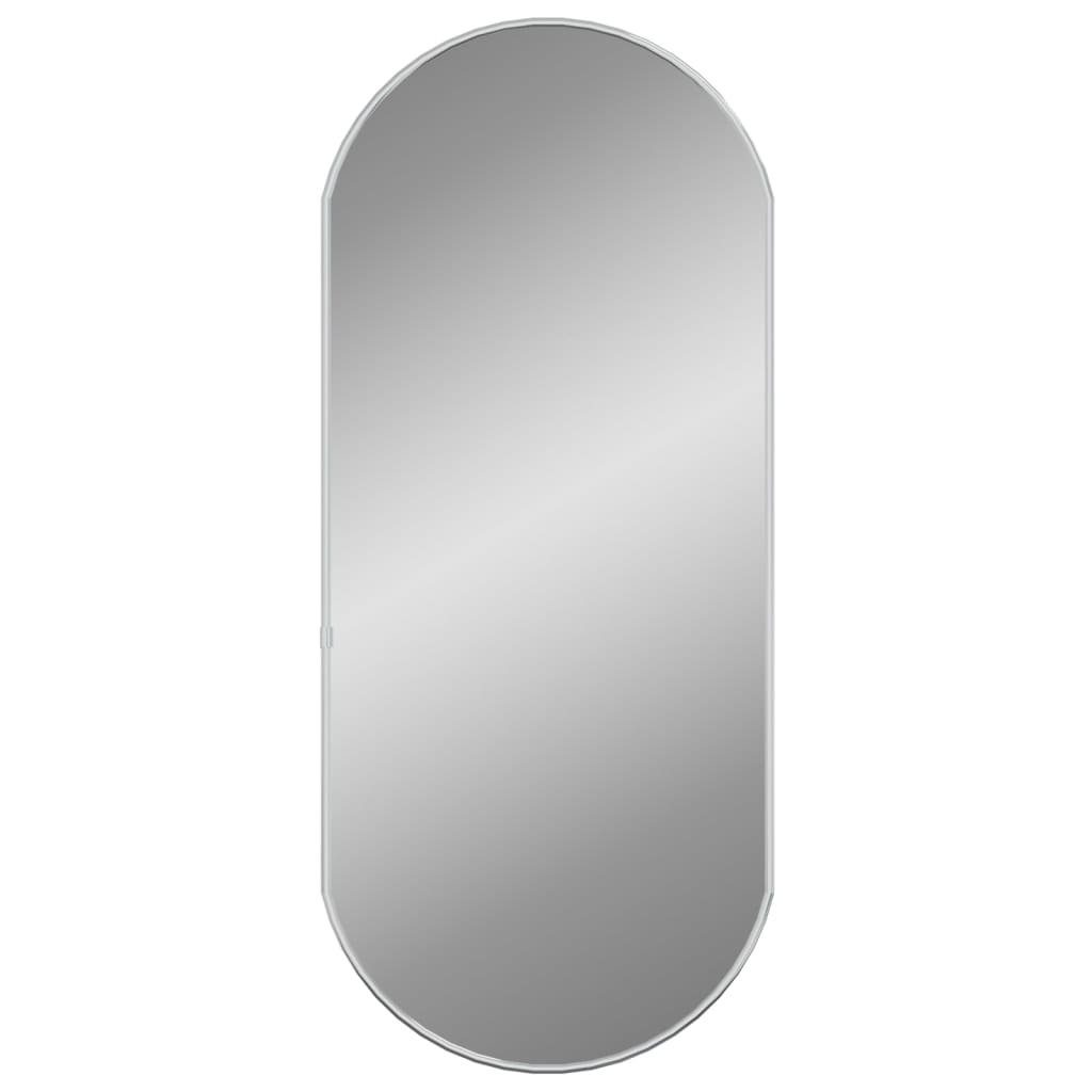 furnicato Wandspiegel Silbern 70x30 cm Oval (1-St)