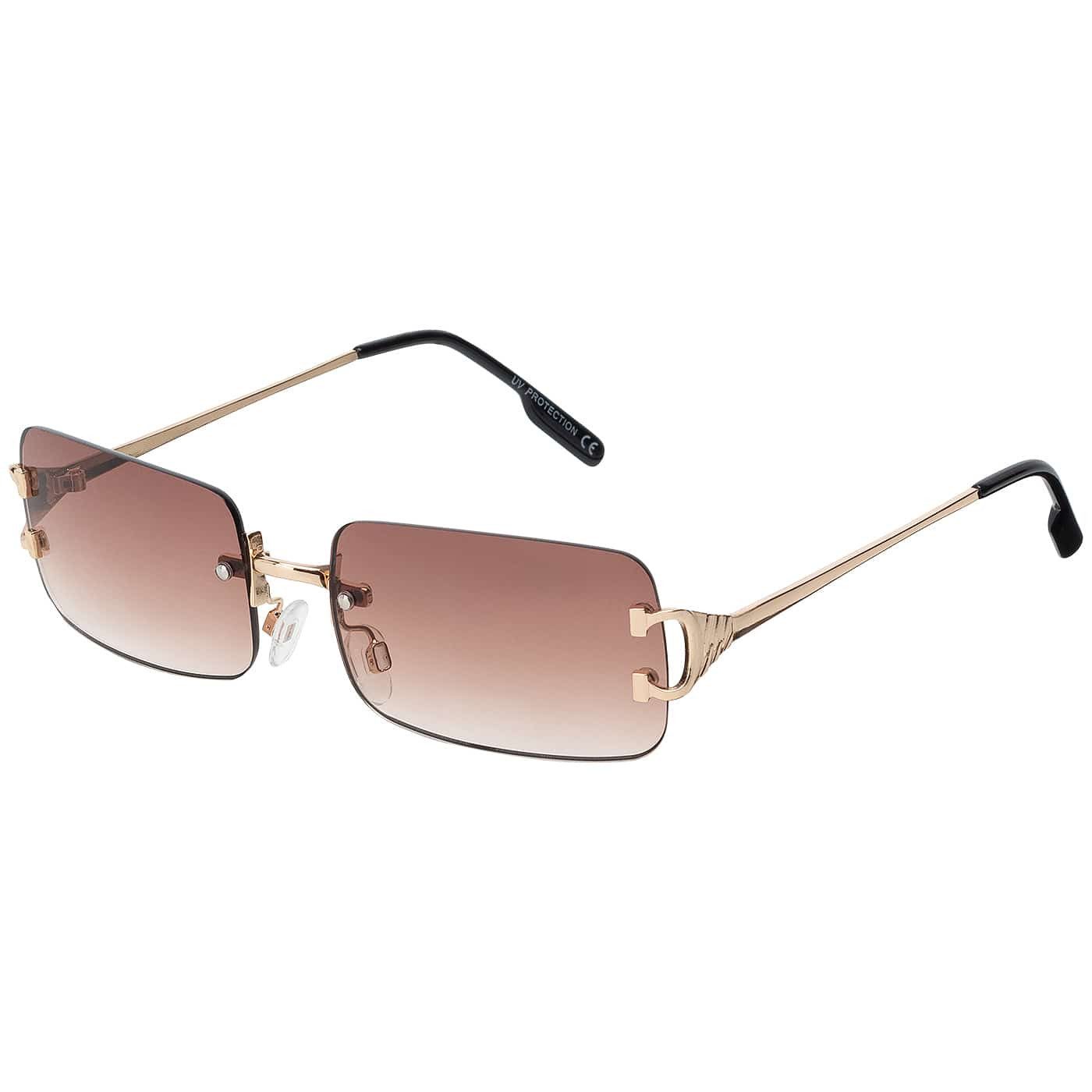 BEZLIT Eyewear Sonnenbrille Rechteckige Designer Damen Sonnenbrille (1-St) günstig online kaufen