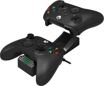 Hori Xbox Series X/S Dual Ladestation für Controller (inkl. 2x Akku) Controller-Ladestation