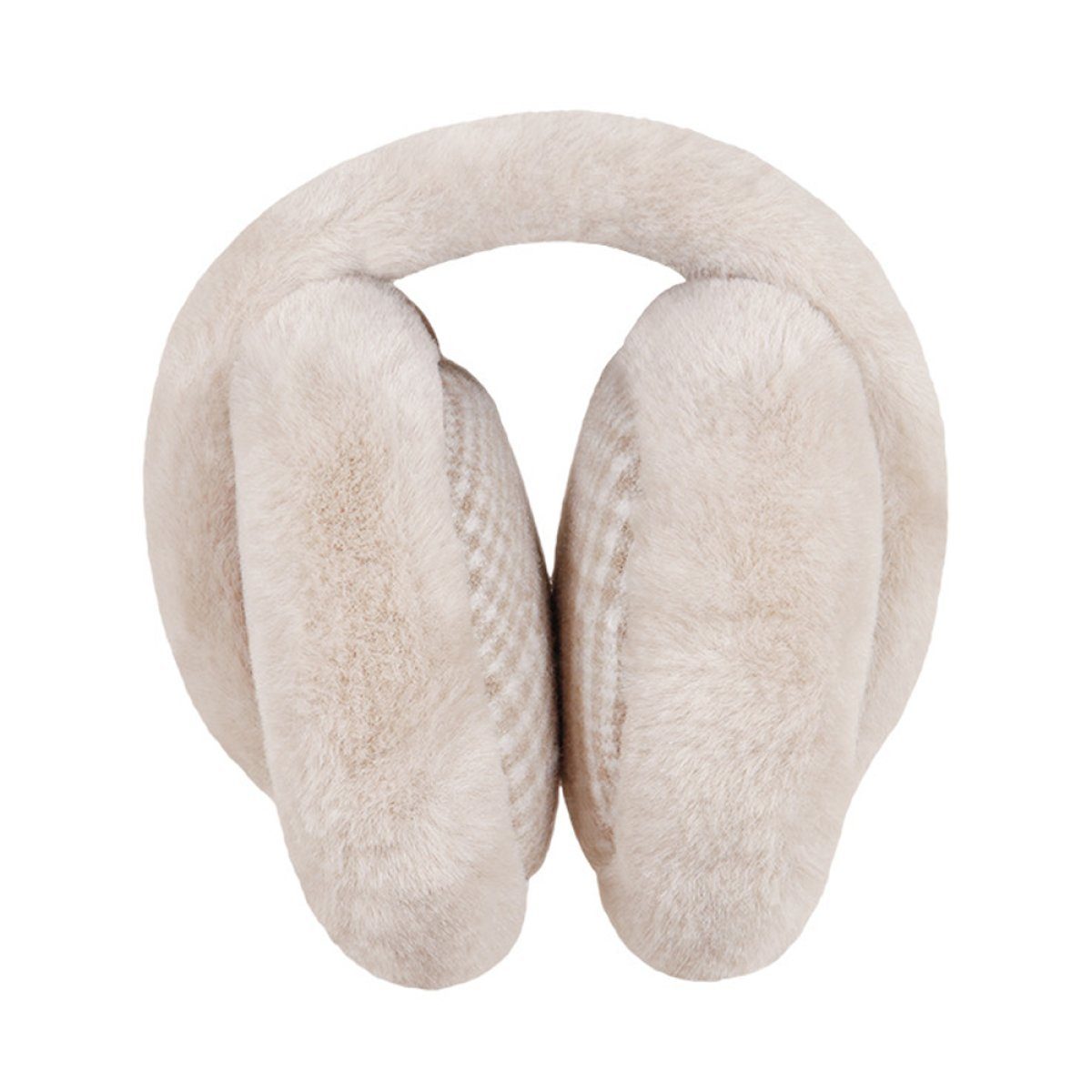 Rnemitery Ohrenwärmer Winter-Ohrenschützer aus Wolle niedliche, flauschige Ohrenschützer