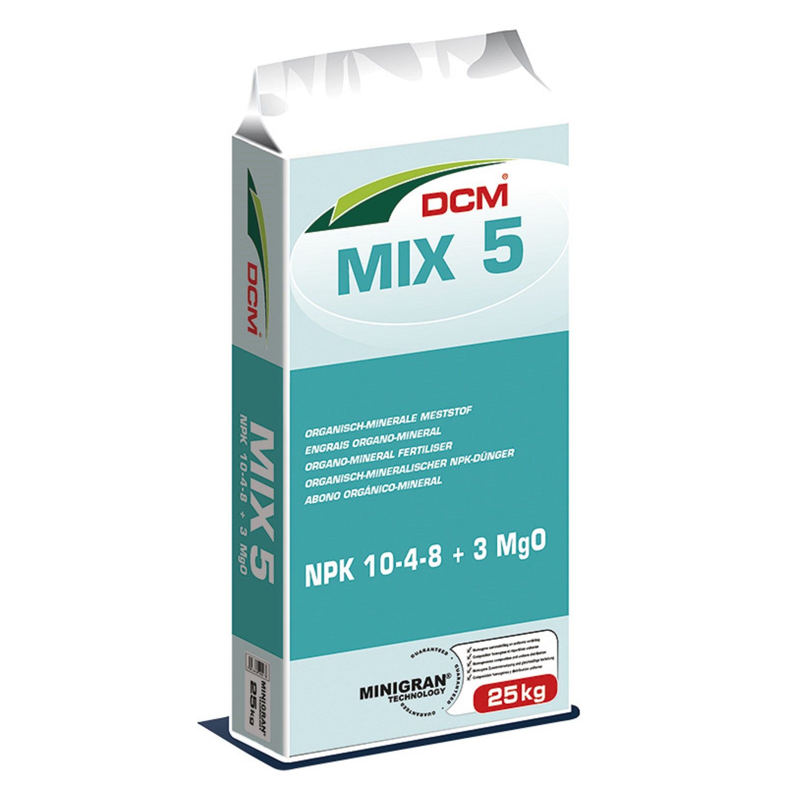 Cuxin DCM Rasendünger Cuxin DCM Mix 5 Minigran 25 kg Basisdünger für alle Pflanzen – Bild 2 von 2