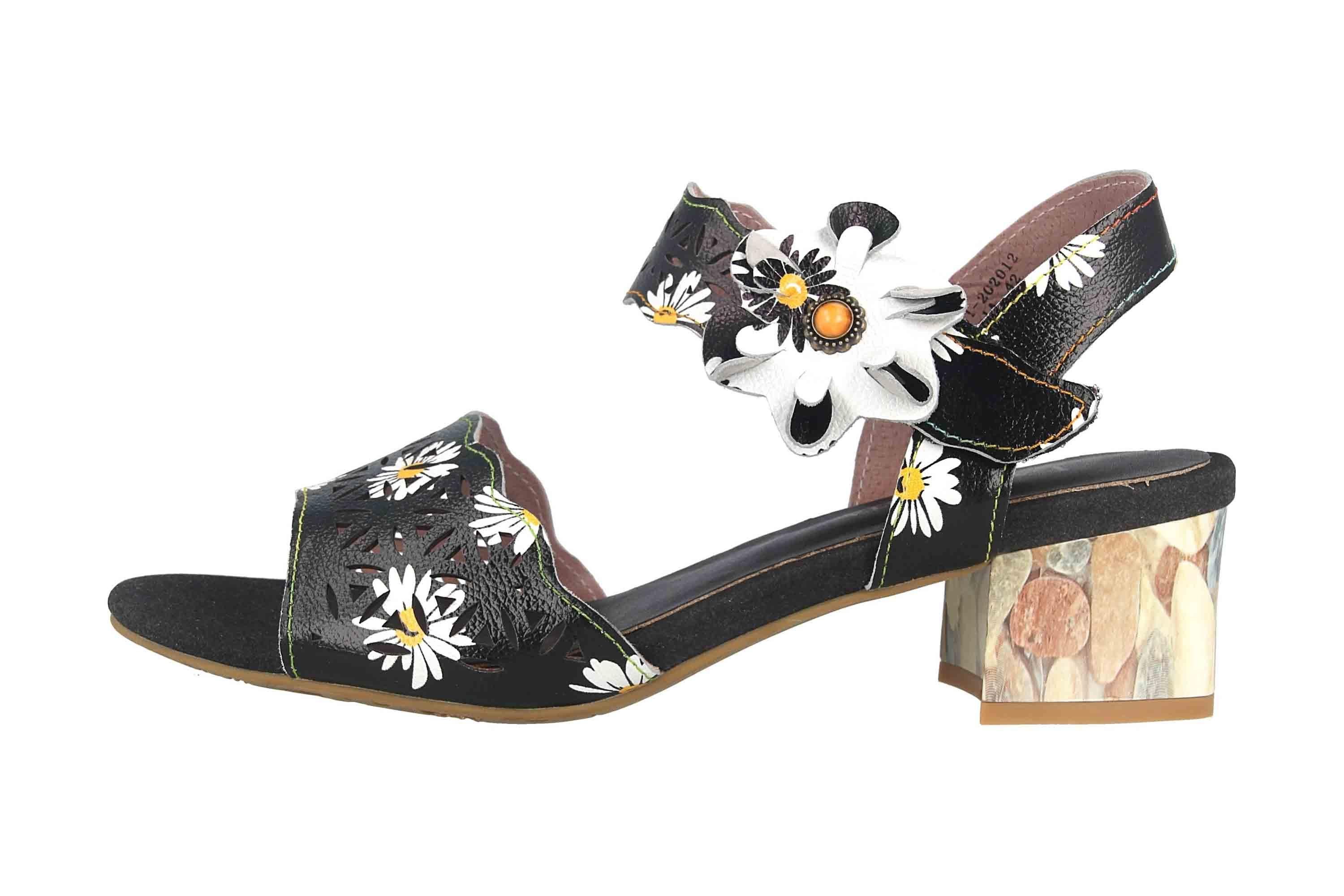 LAURA VITA Hucbio 121 Noir Sandale