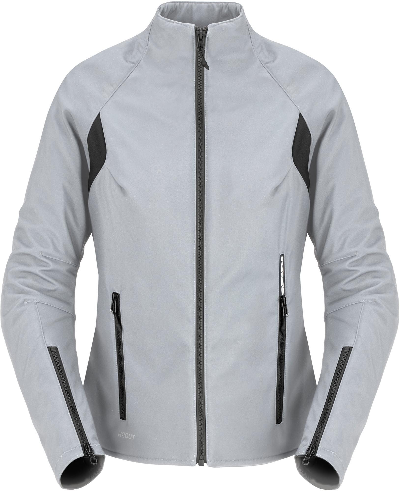 SpiDi Motorradjacke The Standard H2OUT wasserdichte Damen Motorrad Textiljacke 2-Lagen-Laminat,Ellenbogenprotektoren enthalten,Schulterprotektor