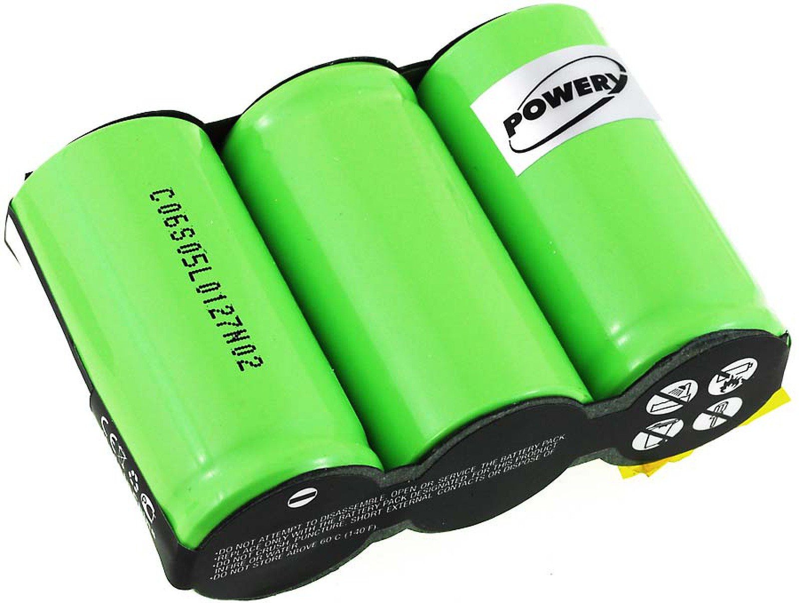 Powery Akku für Gardena Typ 302768 Akku 3000 mAh (3.6 V)