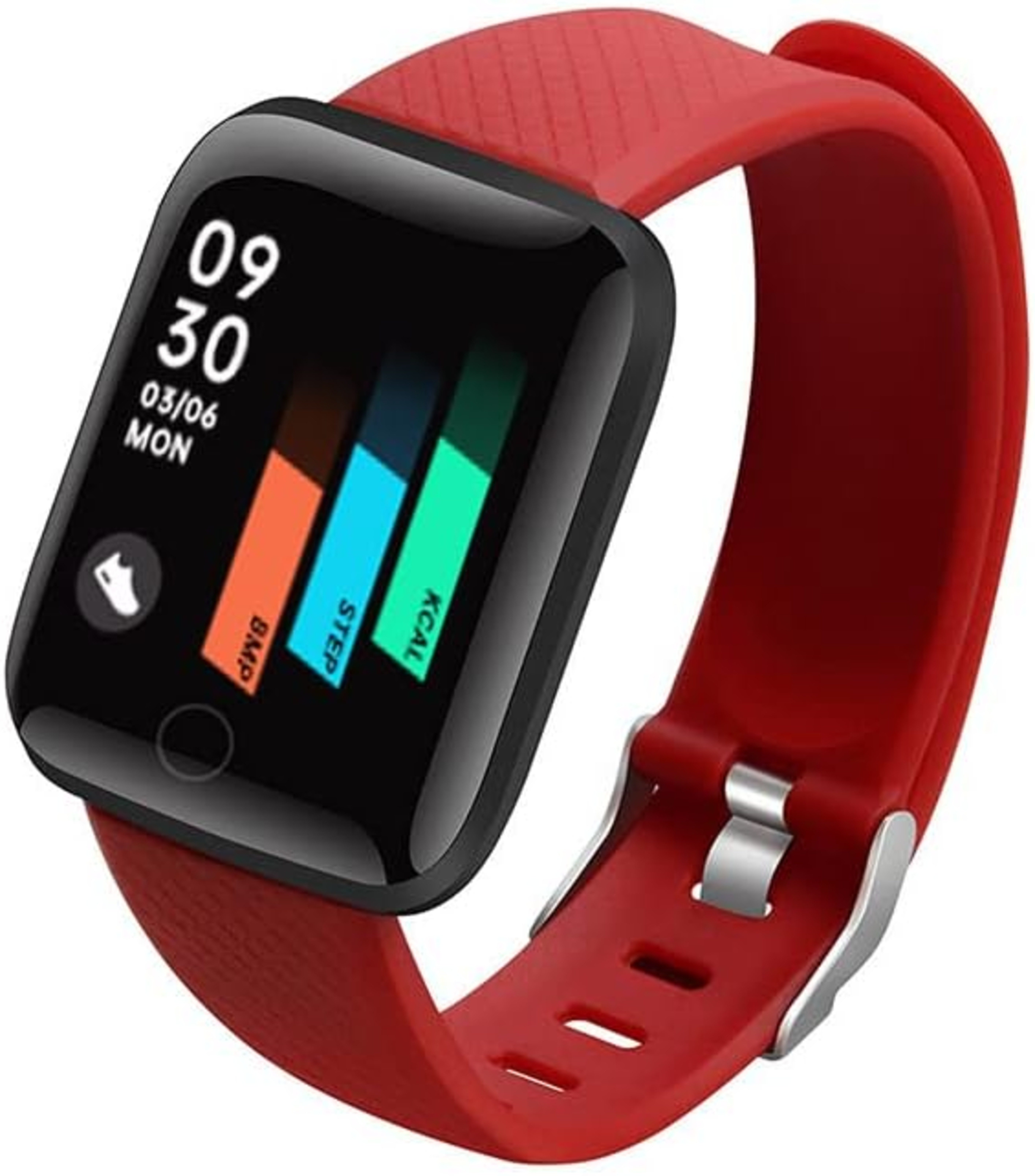 Ziyan Smartwatch (3,6 cm, android ios), Smartwatch mit 1.44" Display, Fitnessfunktionen, USB-Laden und IP67